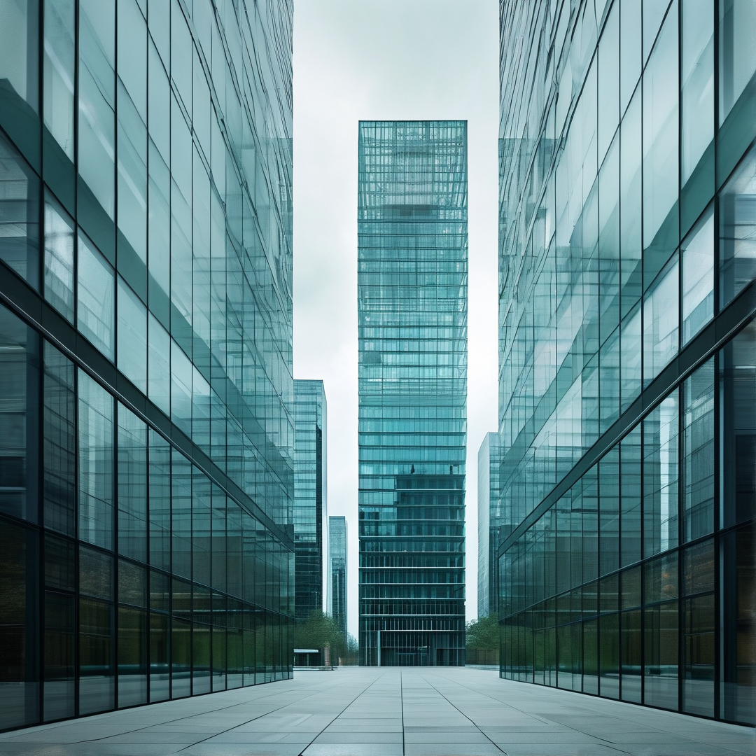 Modern Glass Skyscrapers
