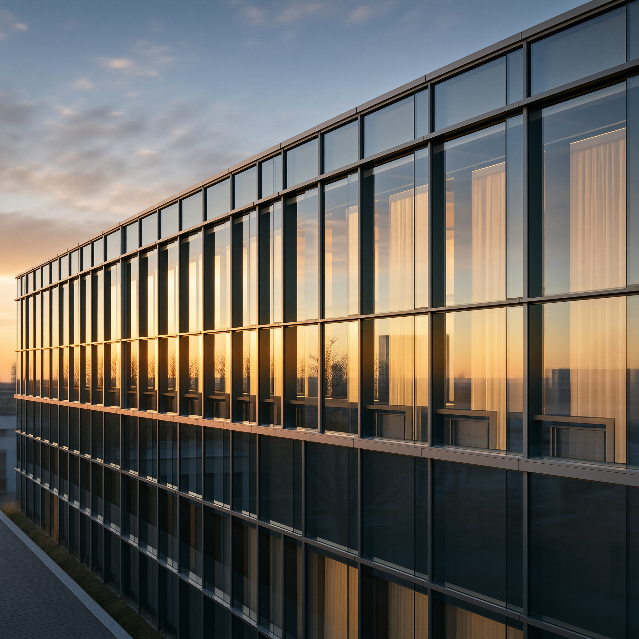 Modern Glass Facade