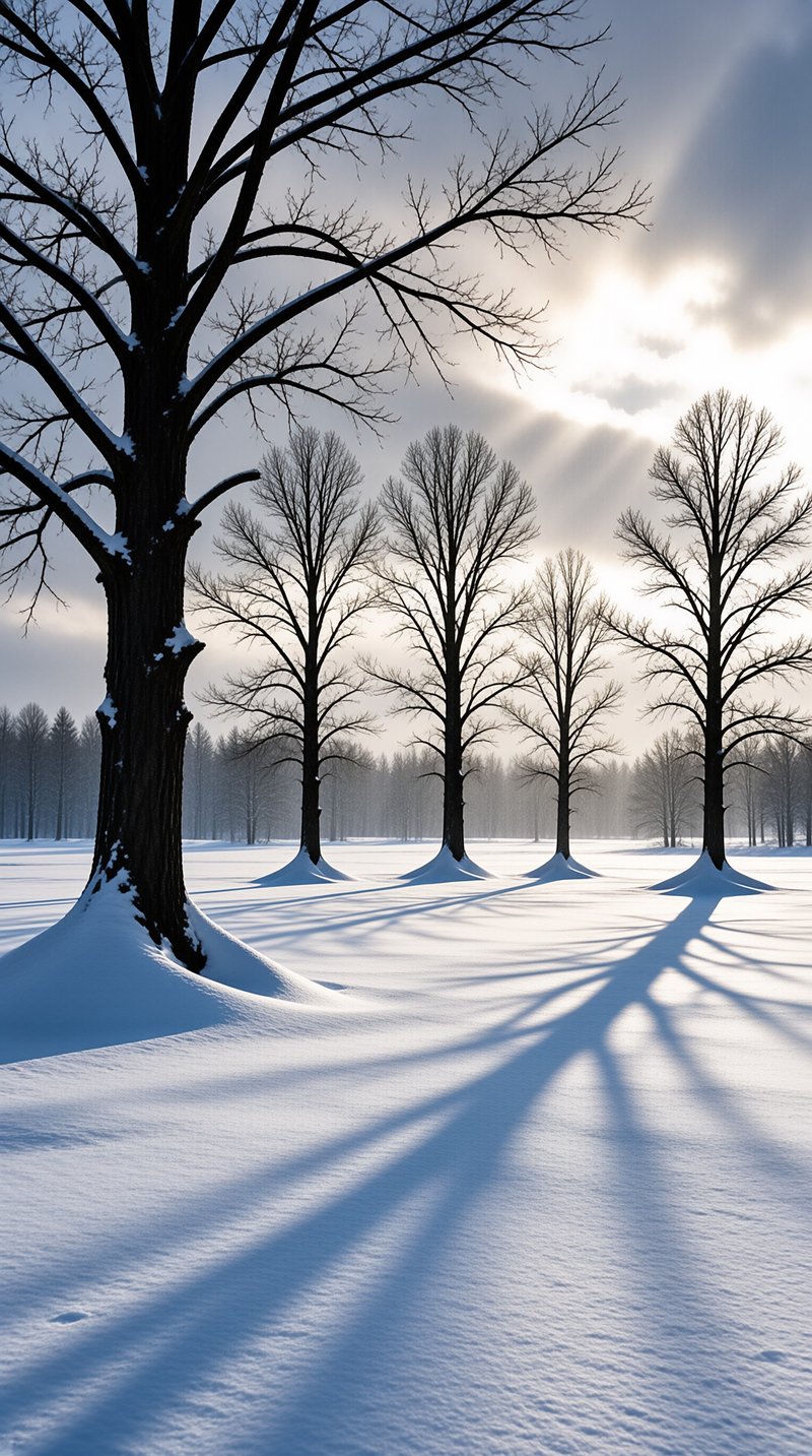 Winter Forest Landscape