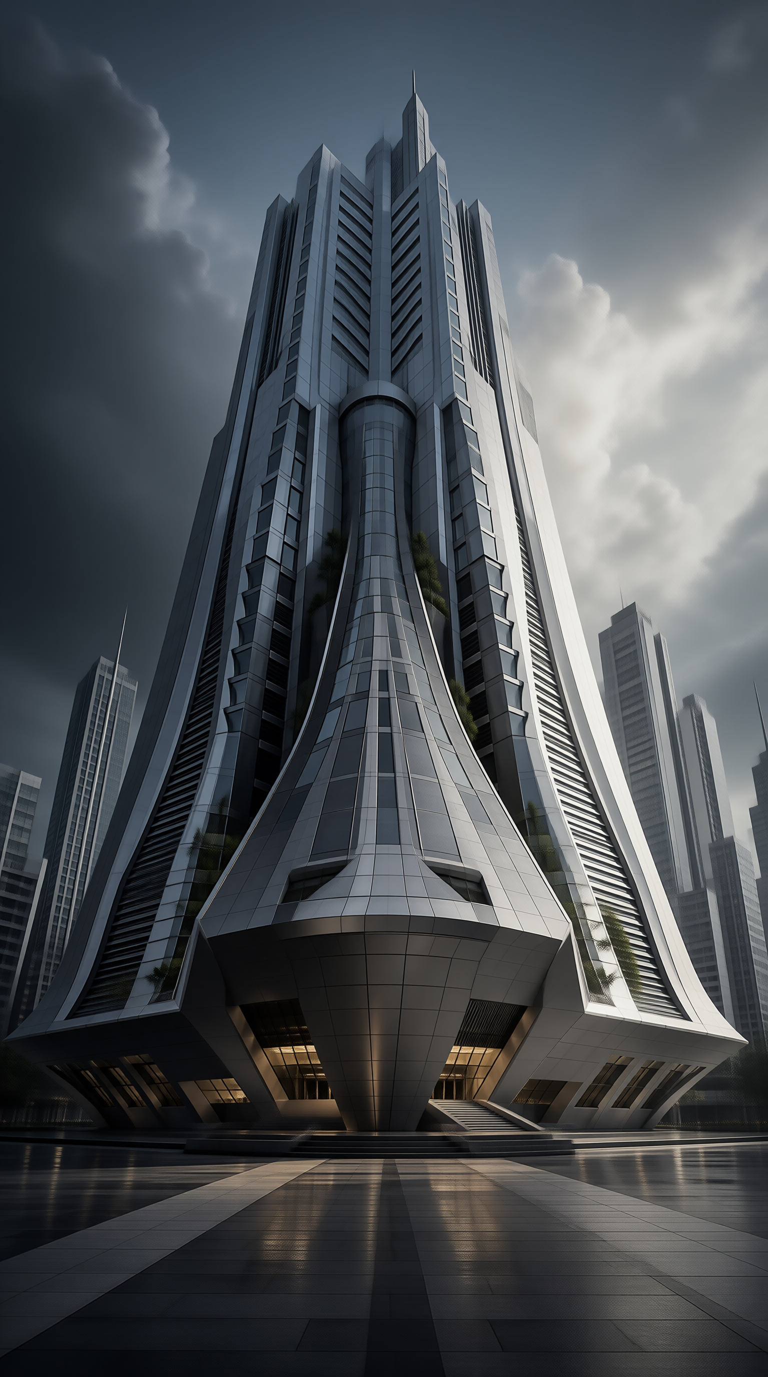 Futuristic Skyscraper Design