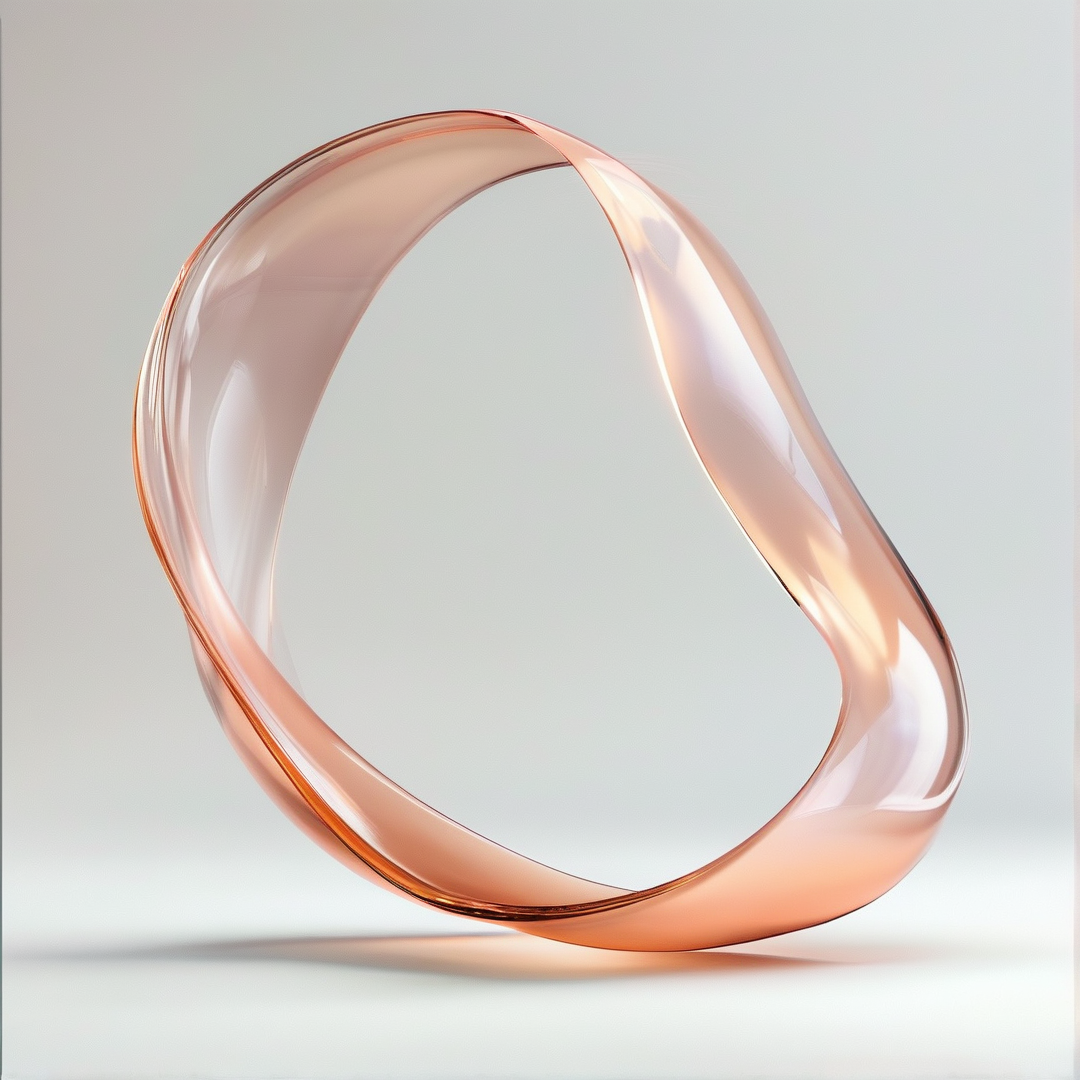Abstract Translucent Loop