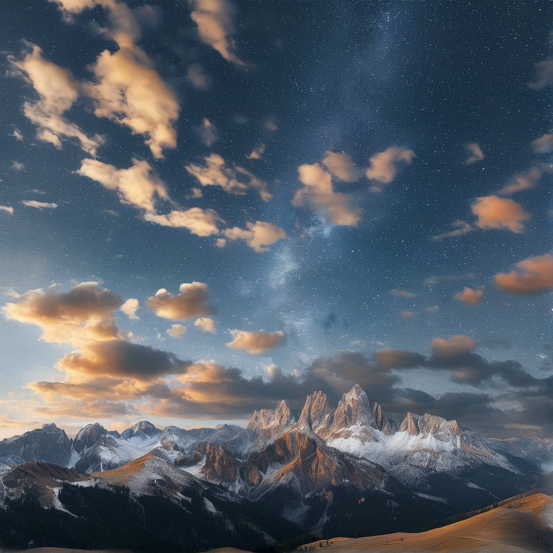 Starry Mountain Vista