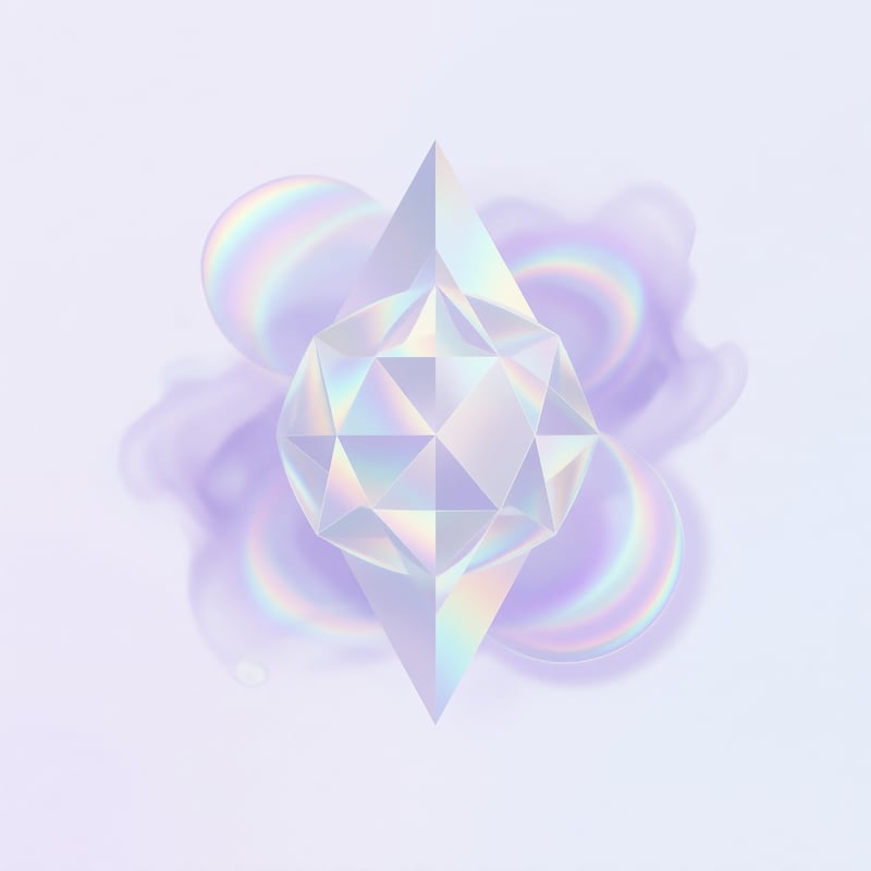 Iridescent Geometric Crystal
