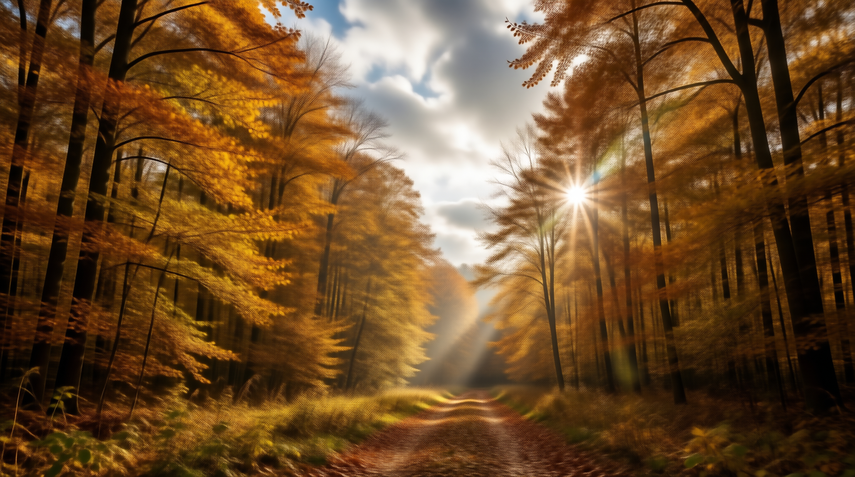 Autumn Forest Landscape