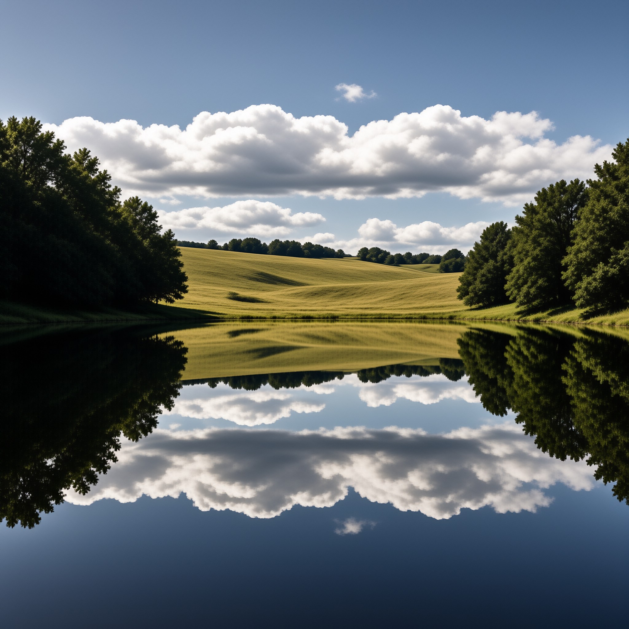 Serene Landscape Reflection