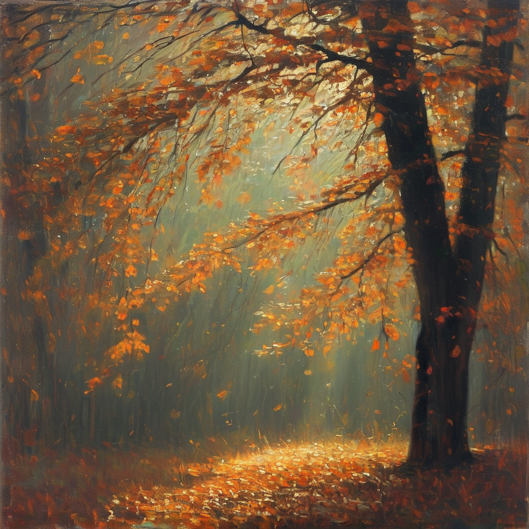 Autumn Forest Scene