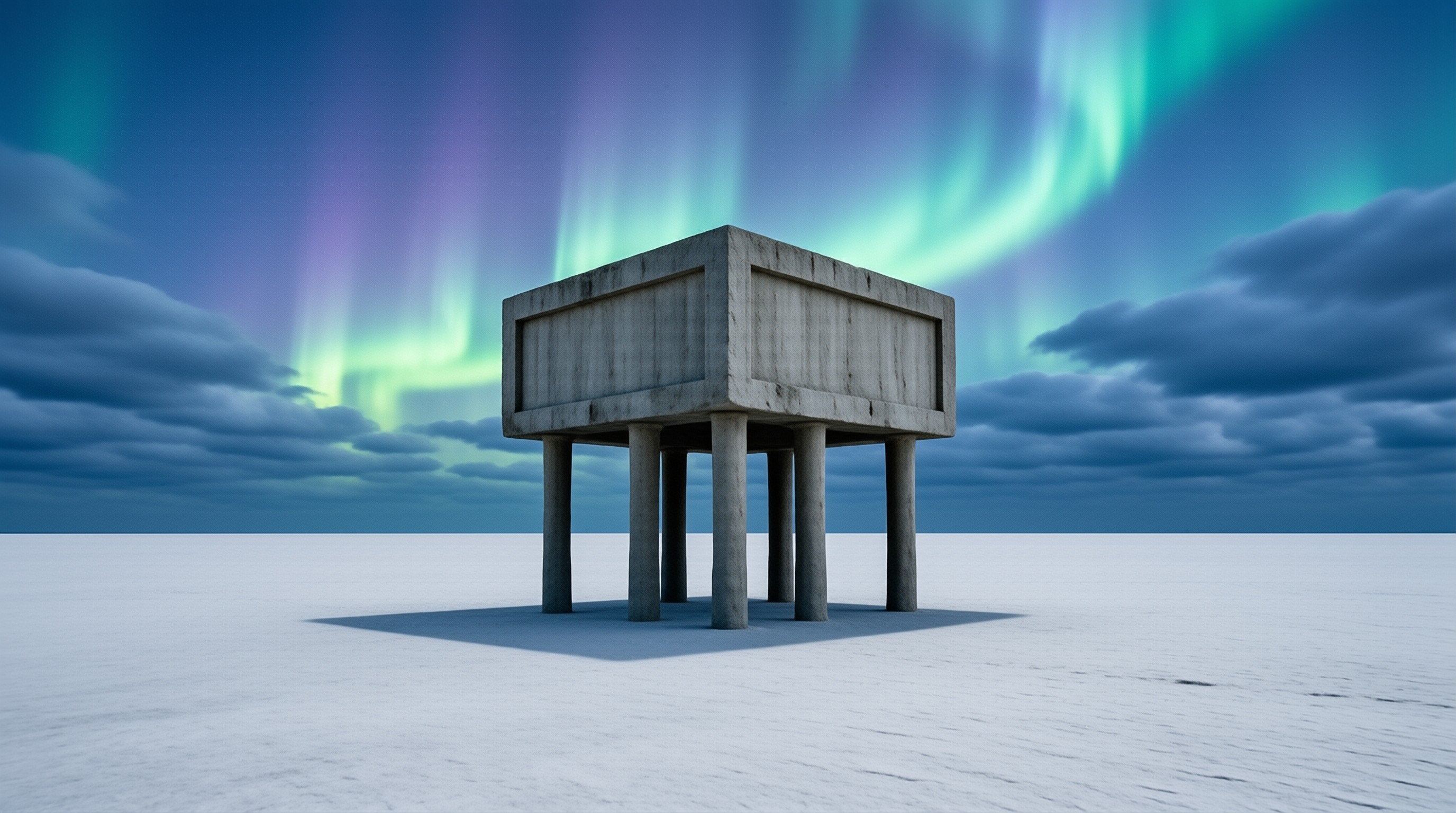 Concrete Pavilion in Aurora