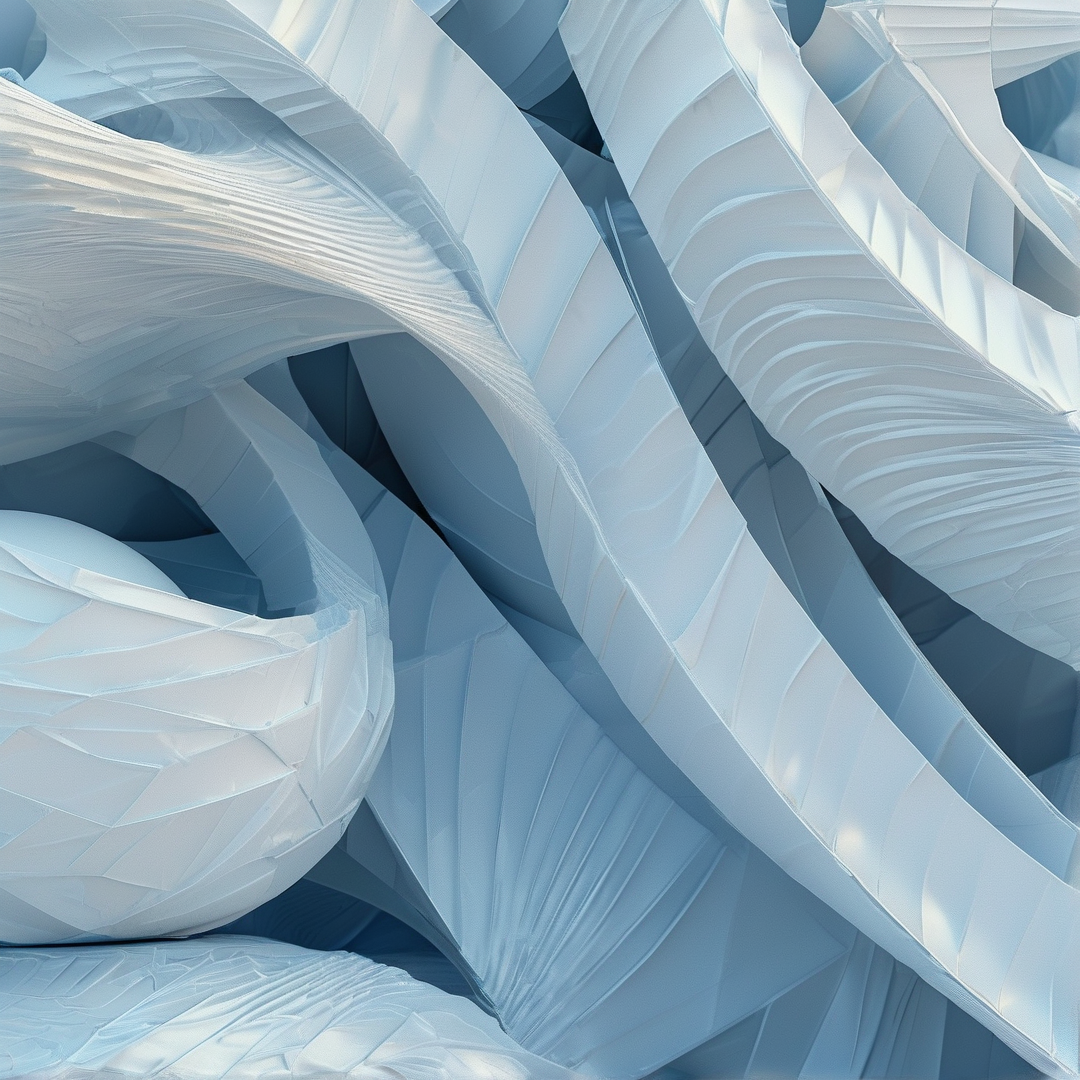 Abstract Flowing Forms