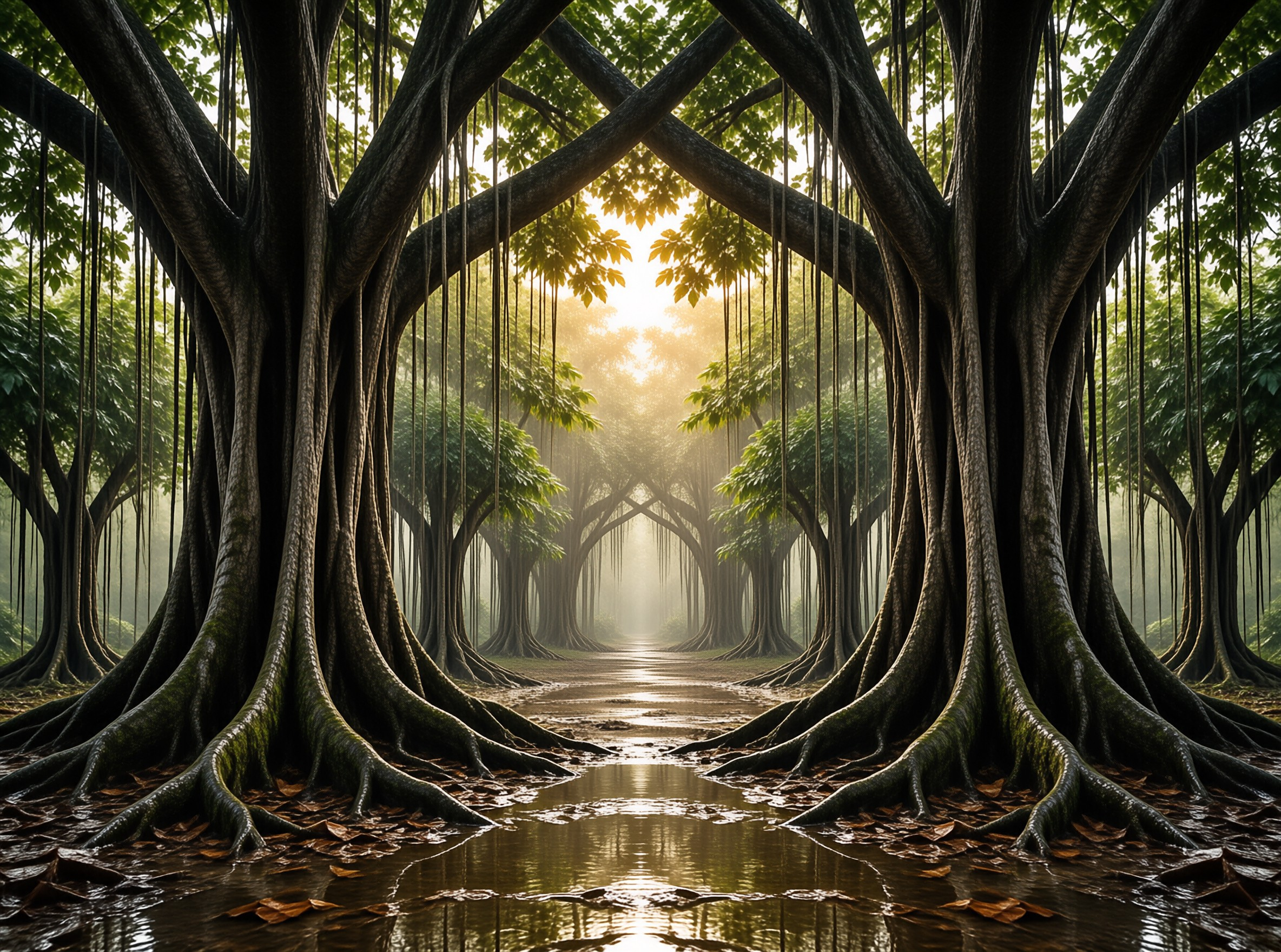 Fantasy Forest Tunnel