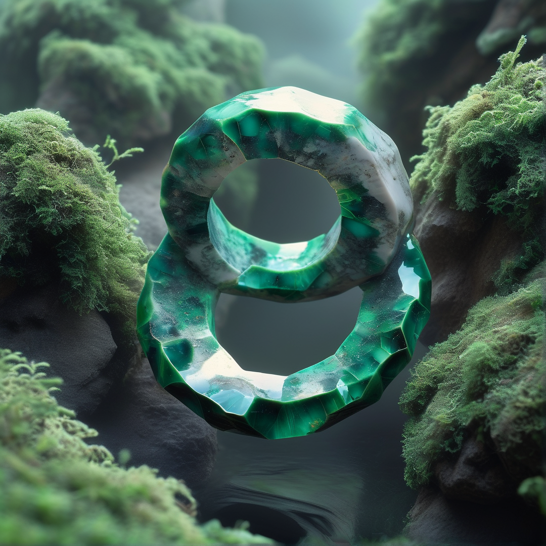 Mystical Floating Jade Ring