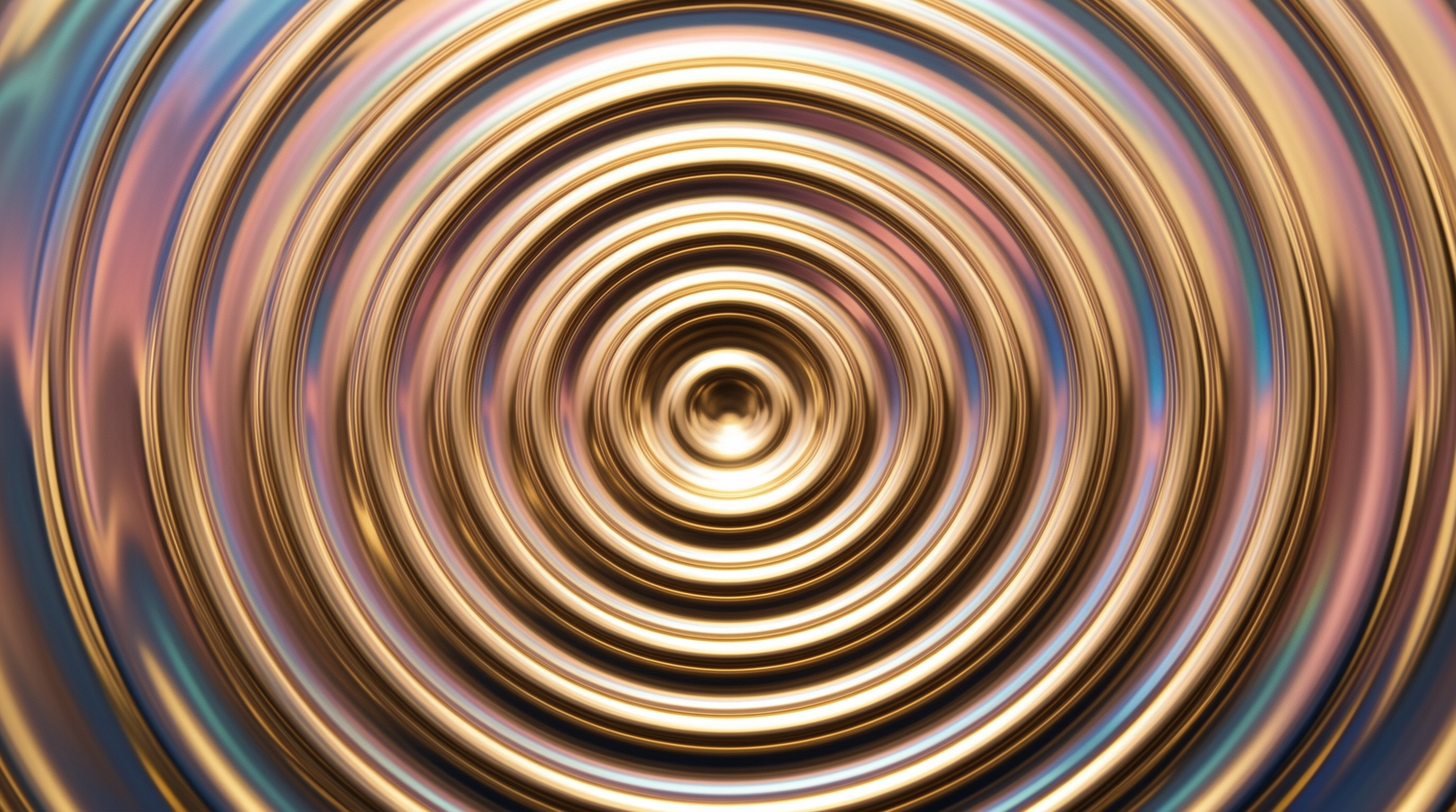 Iridescent Gold Vortex