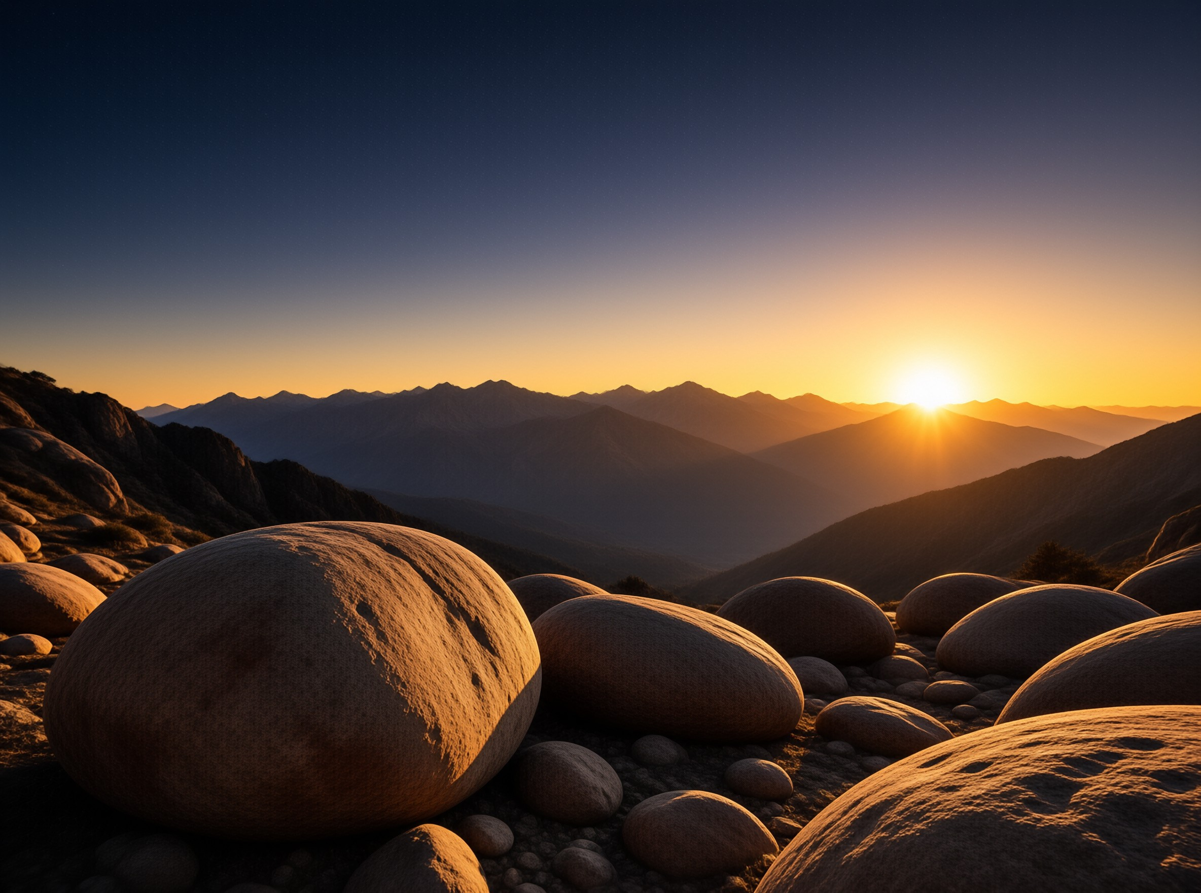 Golden Hour Mountains