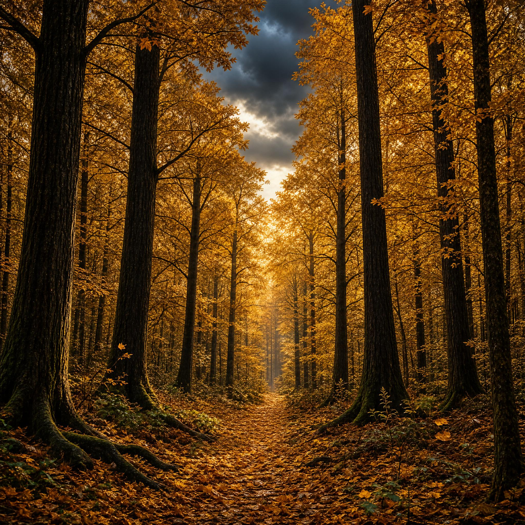 Autumn Forest Path