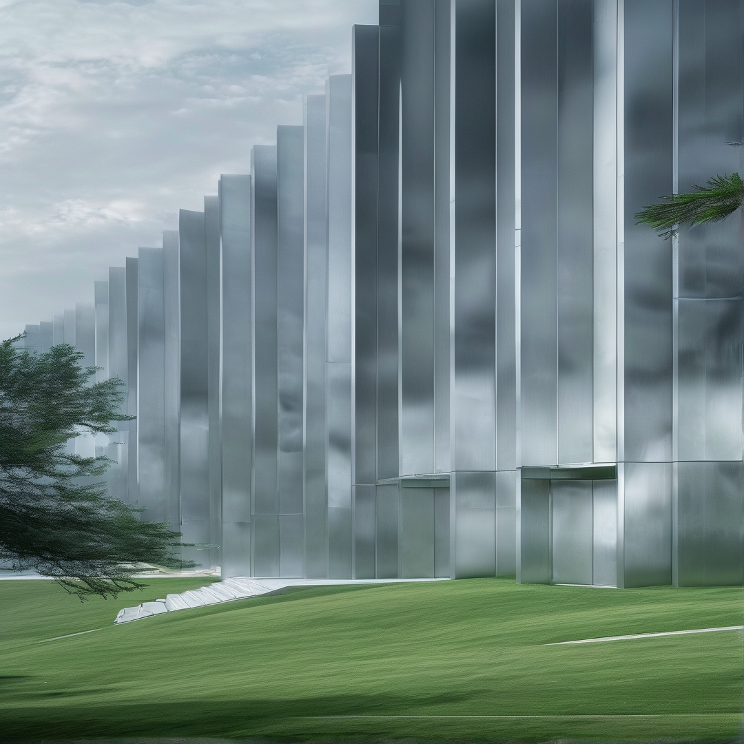 Modern Metallic Wall Design