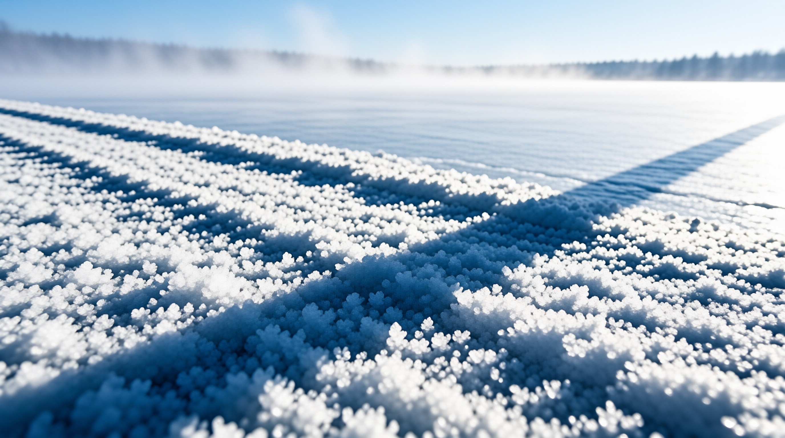 Frozen Snowflake Field