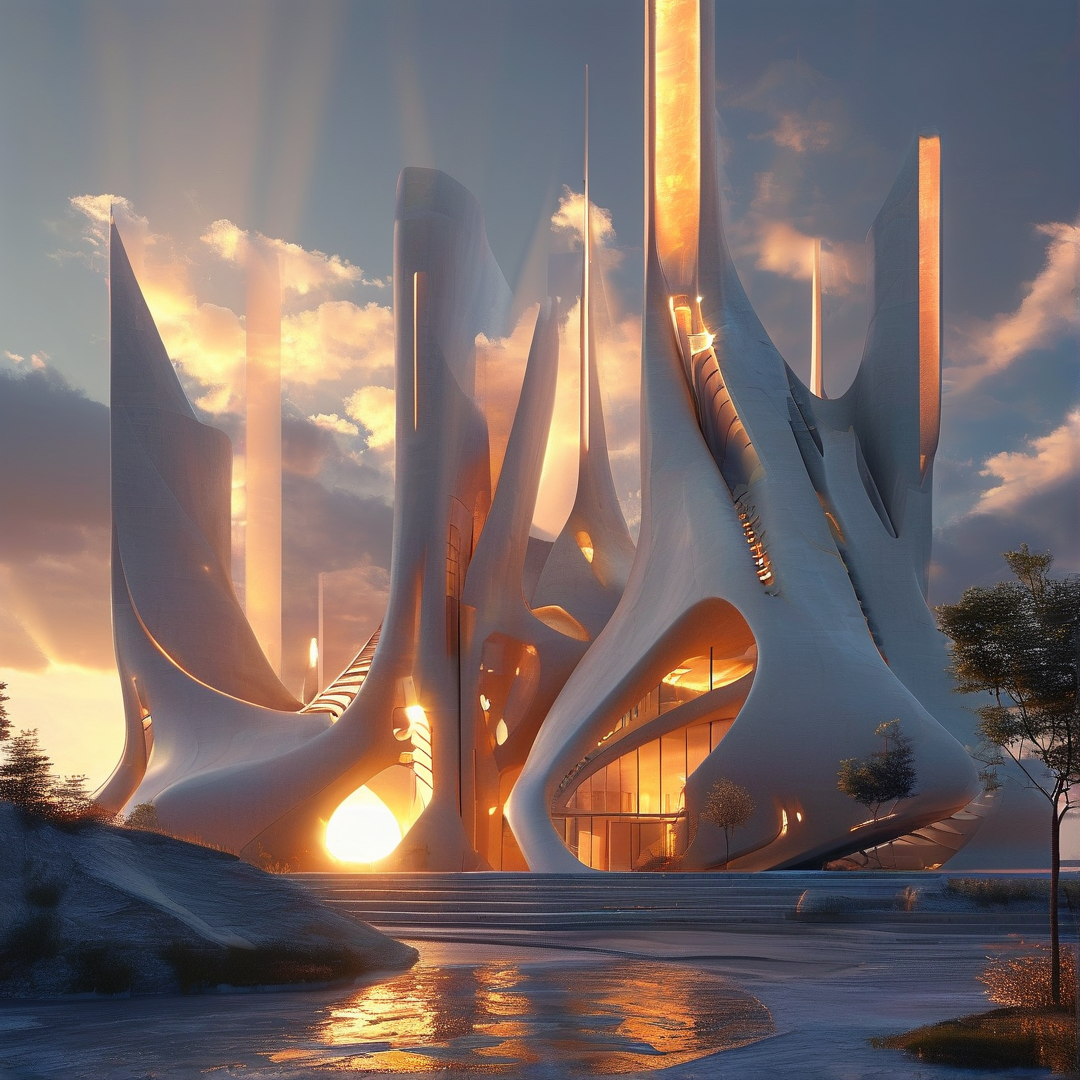 Futuristic Organic Architecture
