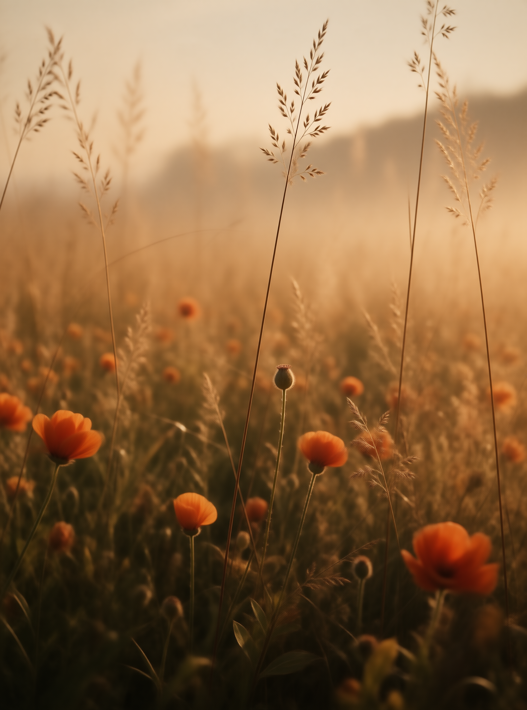 Golden Misty Meadow