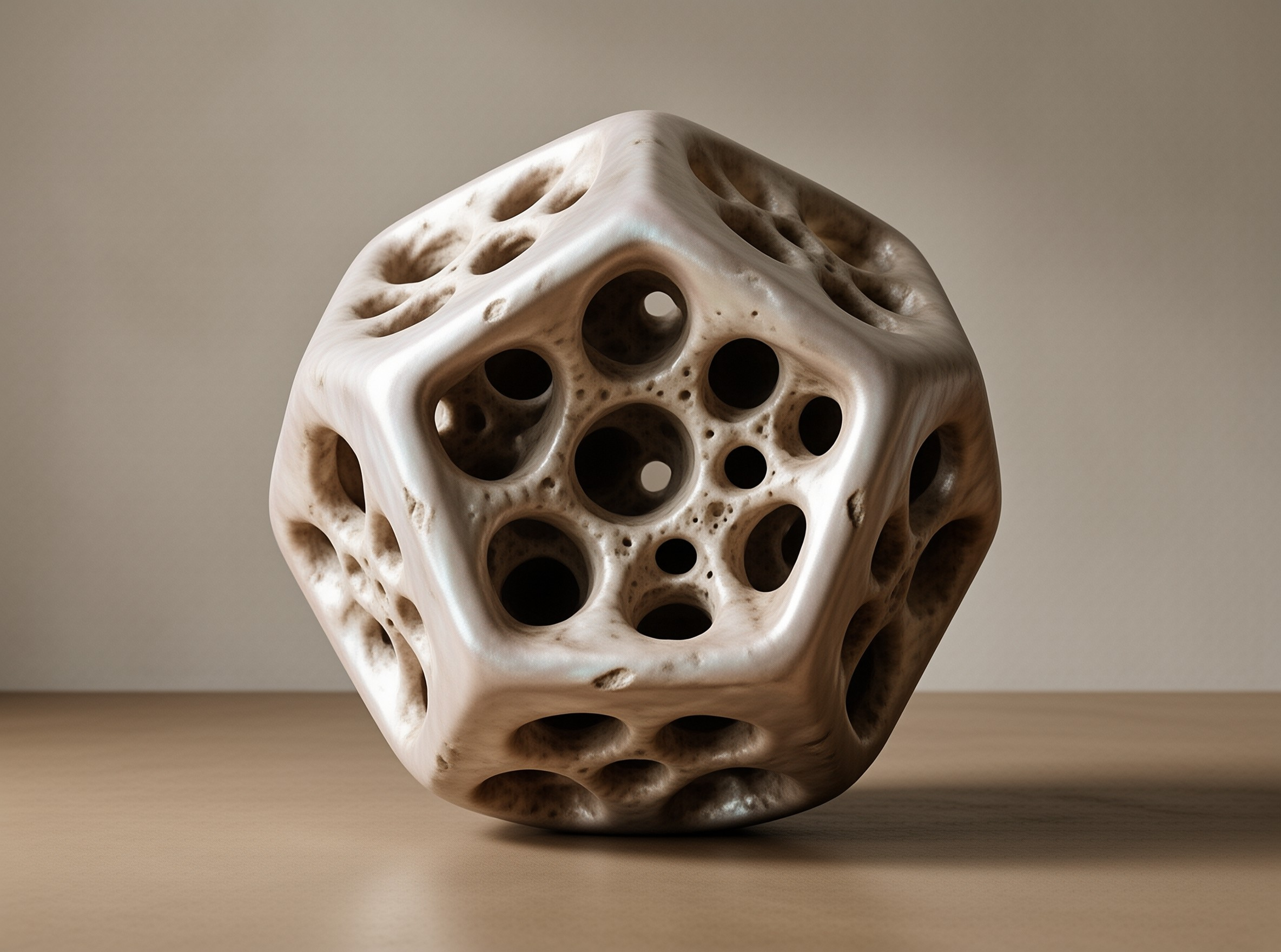 Porous Bone-Like Cube