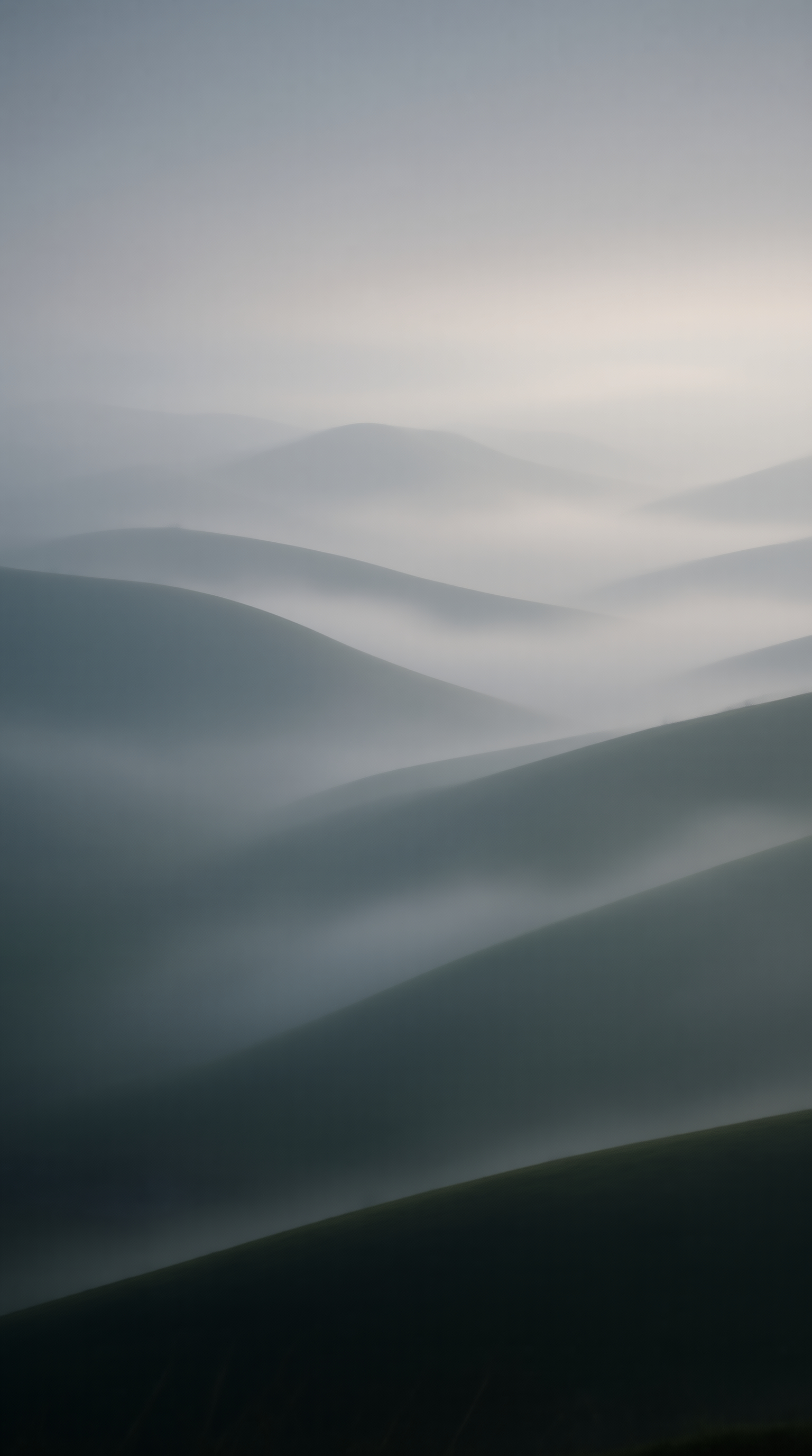 Misty Rolling Hills