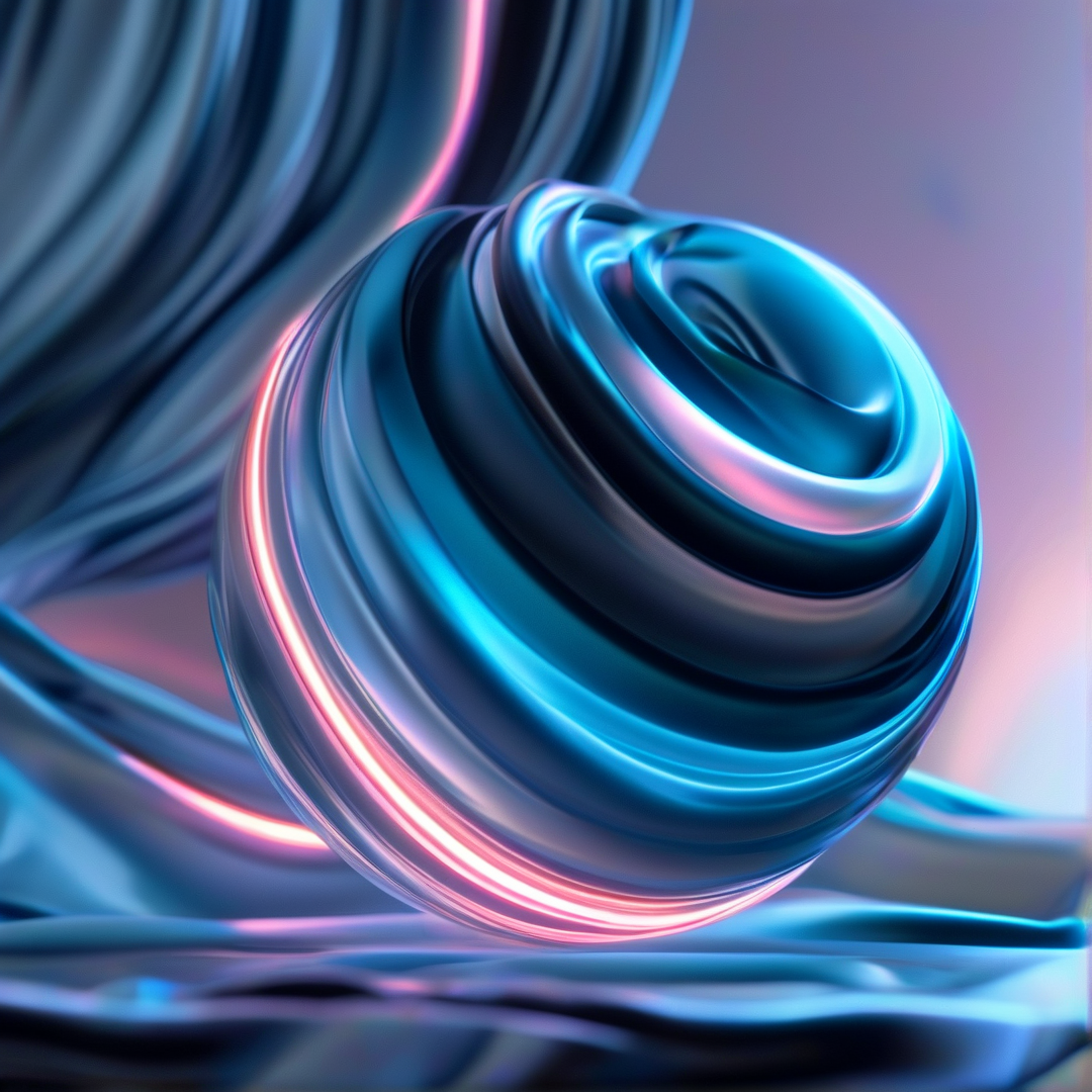 Abstract Liquid Metal Sphere