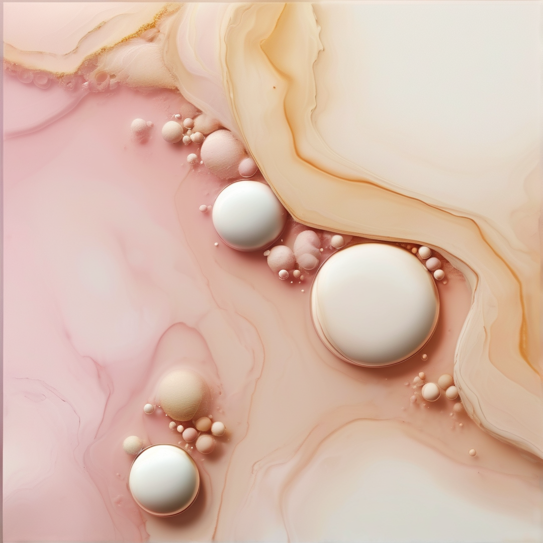 Pastel Sphere Composition