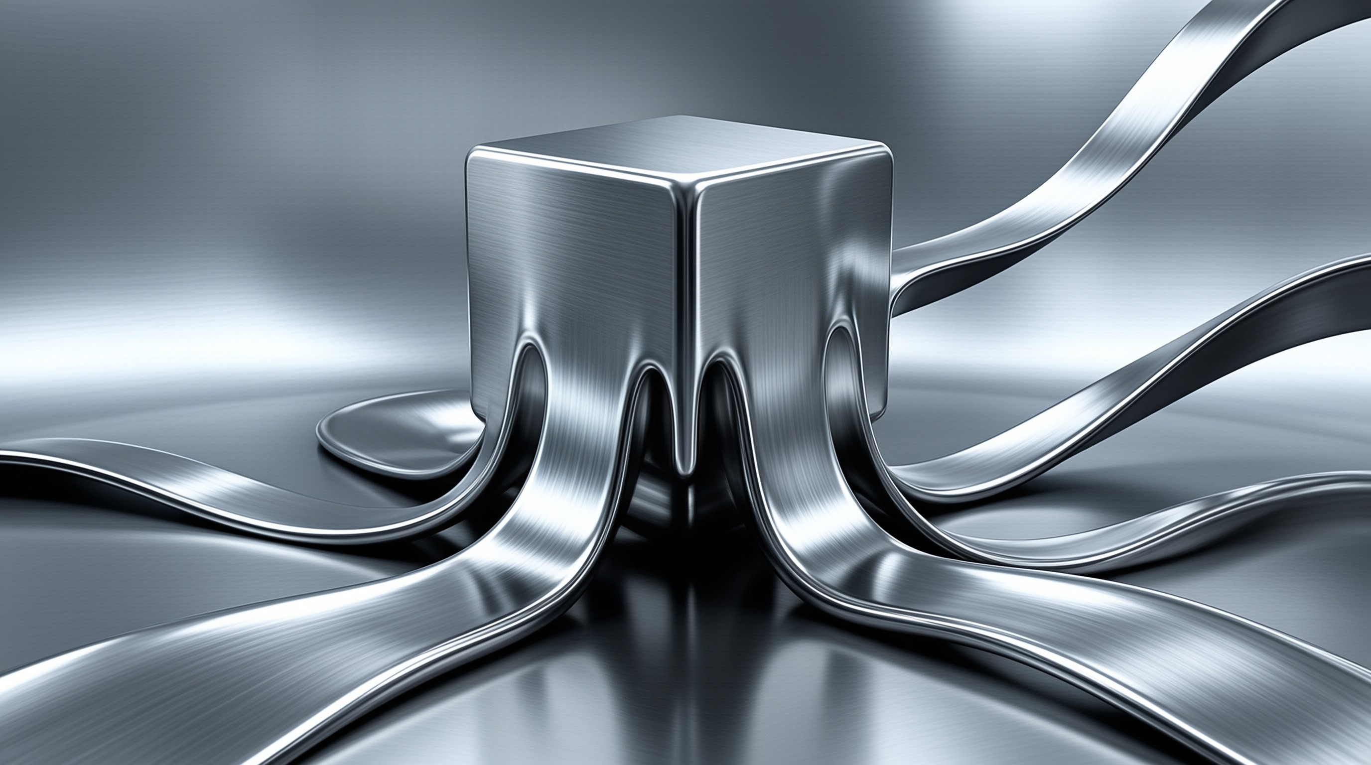 Liquid Metal Cube