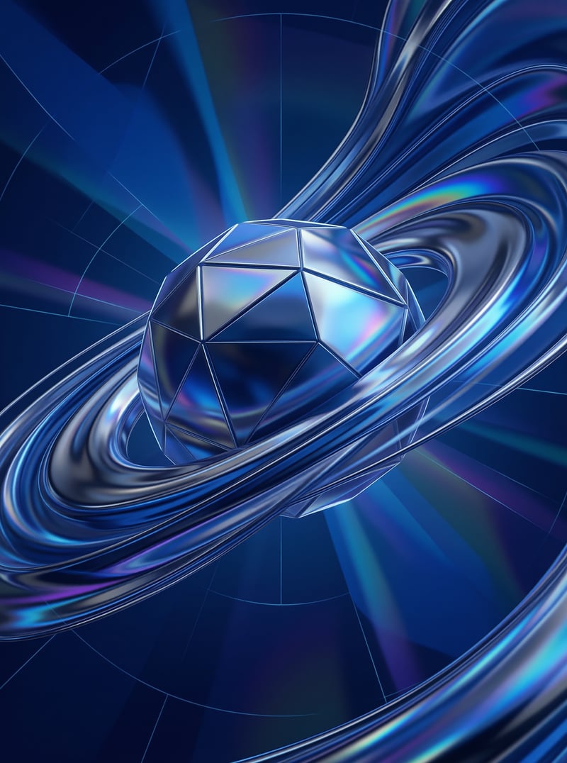 Futuristic Geometric Art