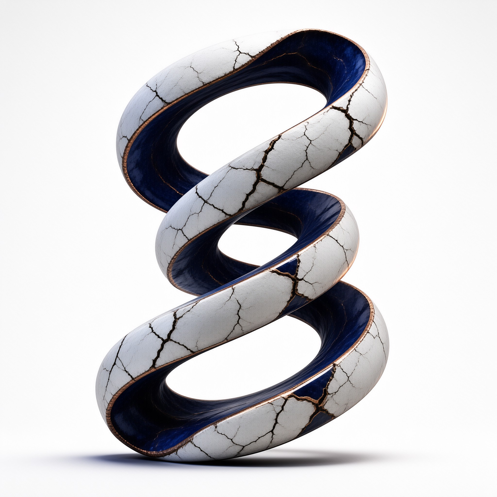 Spiral Ceramic Sculpture