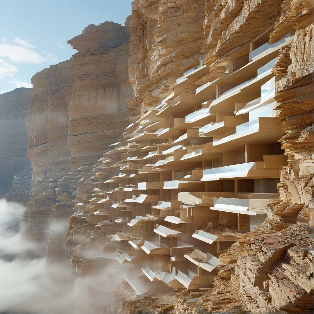 Cliffside Architectural Marvel