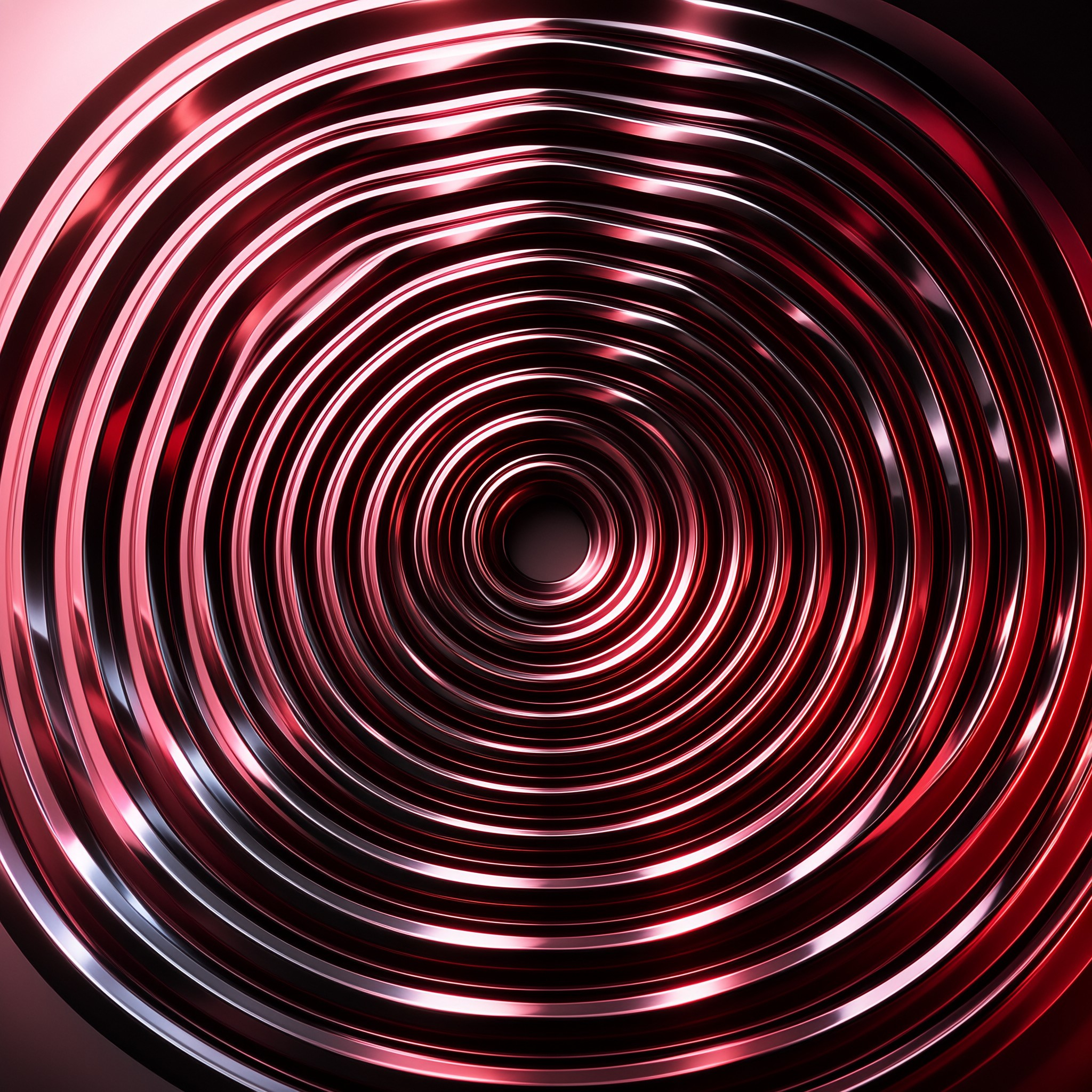 Red Metallic Vortex