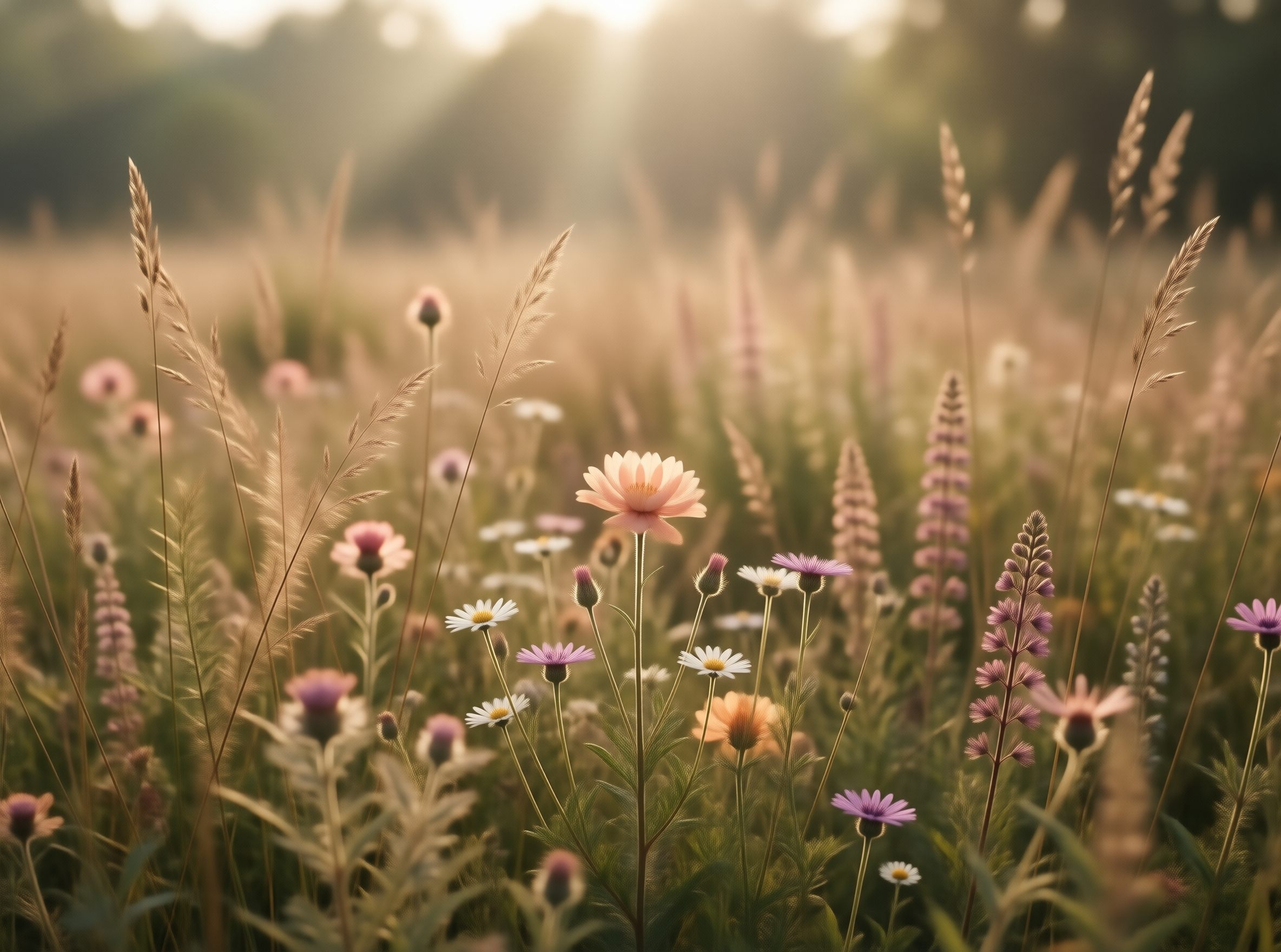 Serene Wildflower Meadow