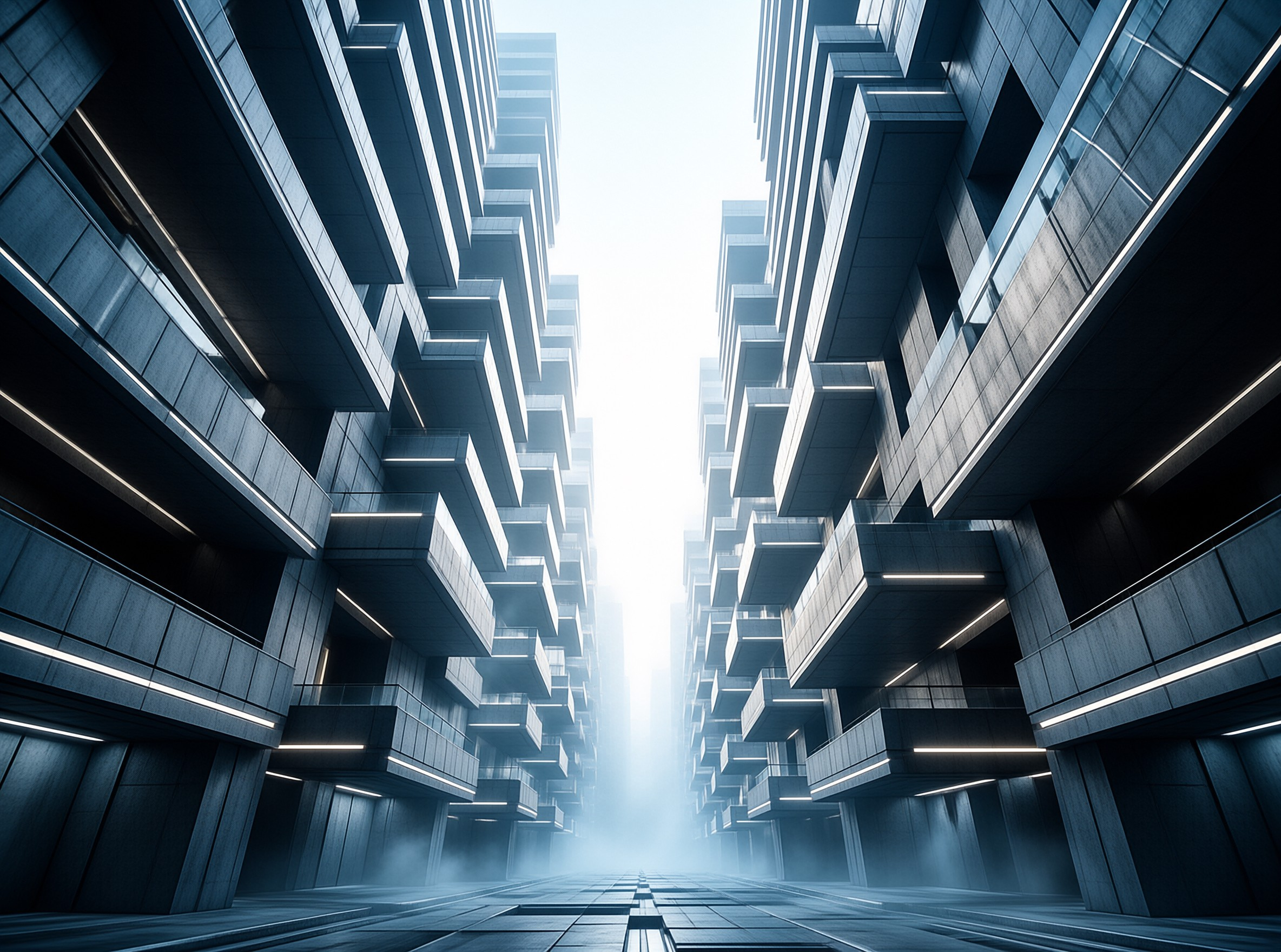 Futuristic City Canyon