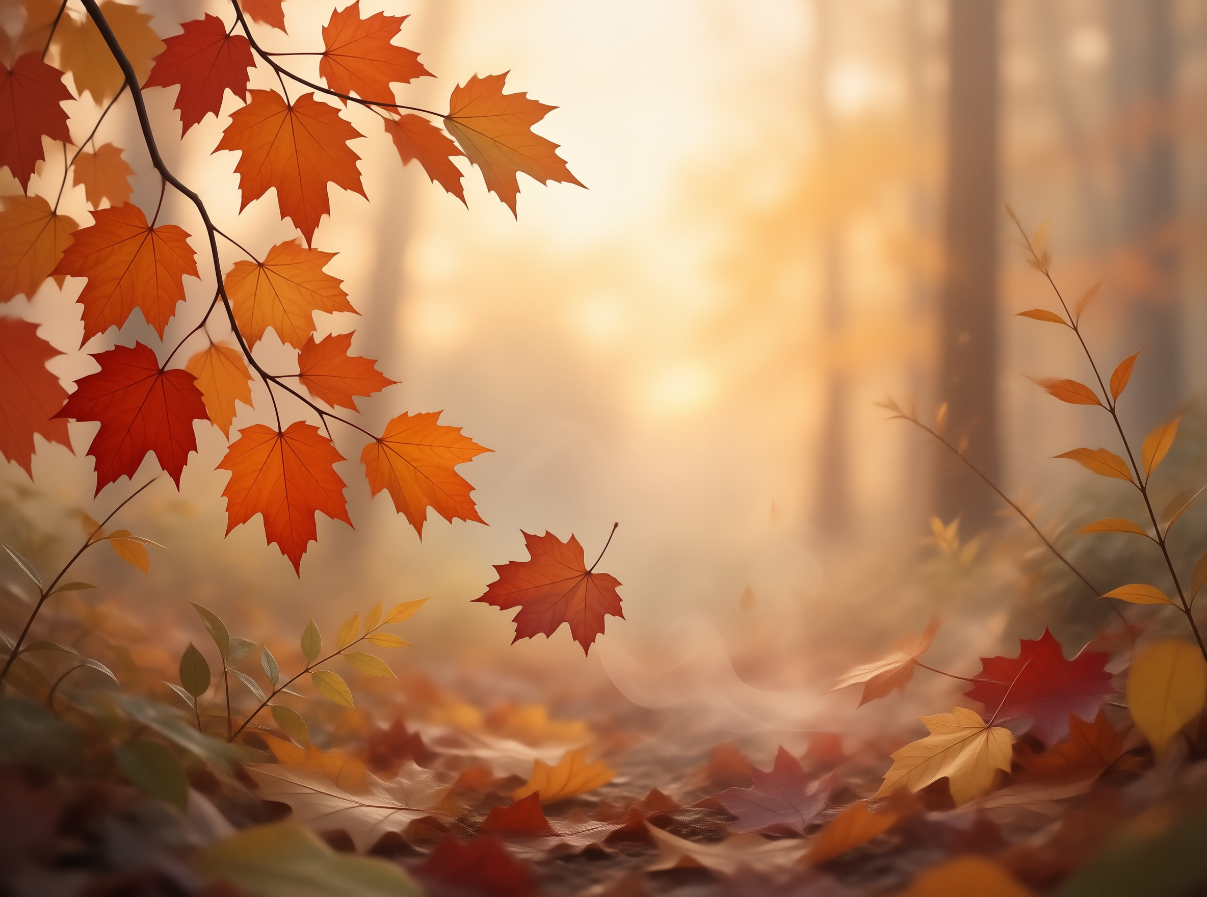 Autumn Maple Leaves