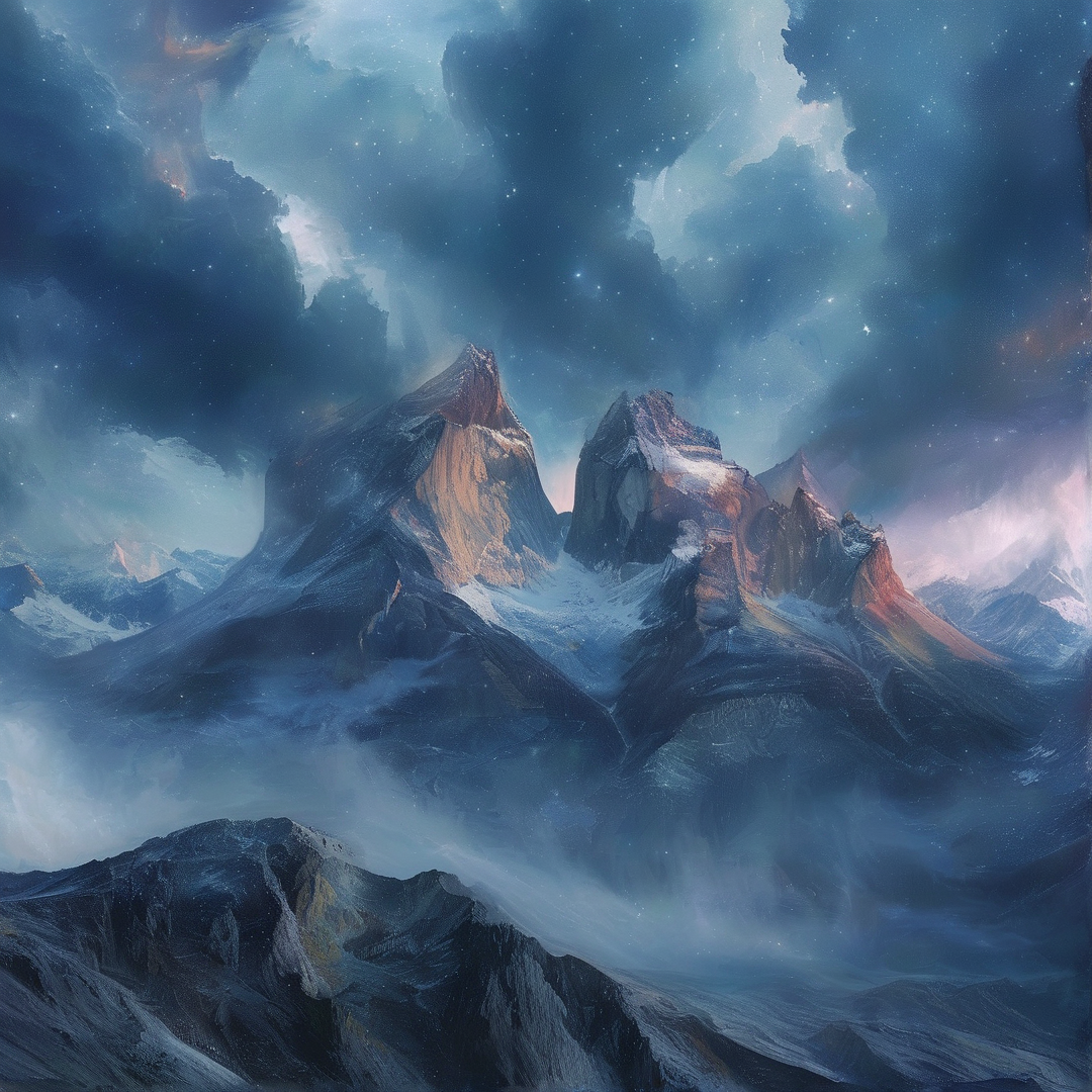 Mystical Mountain Peaks