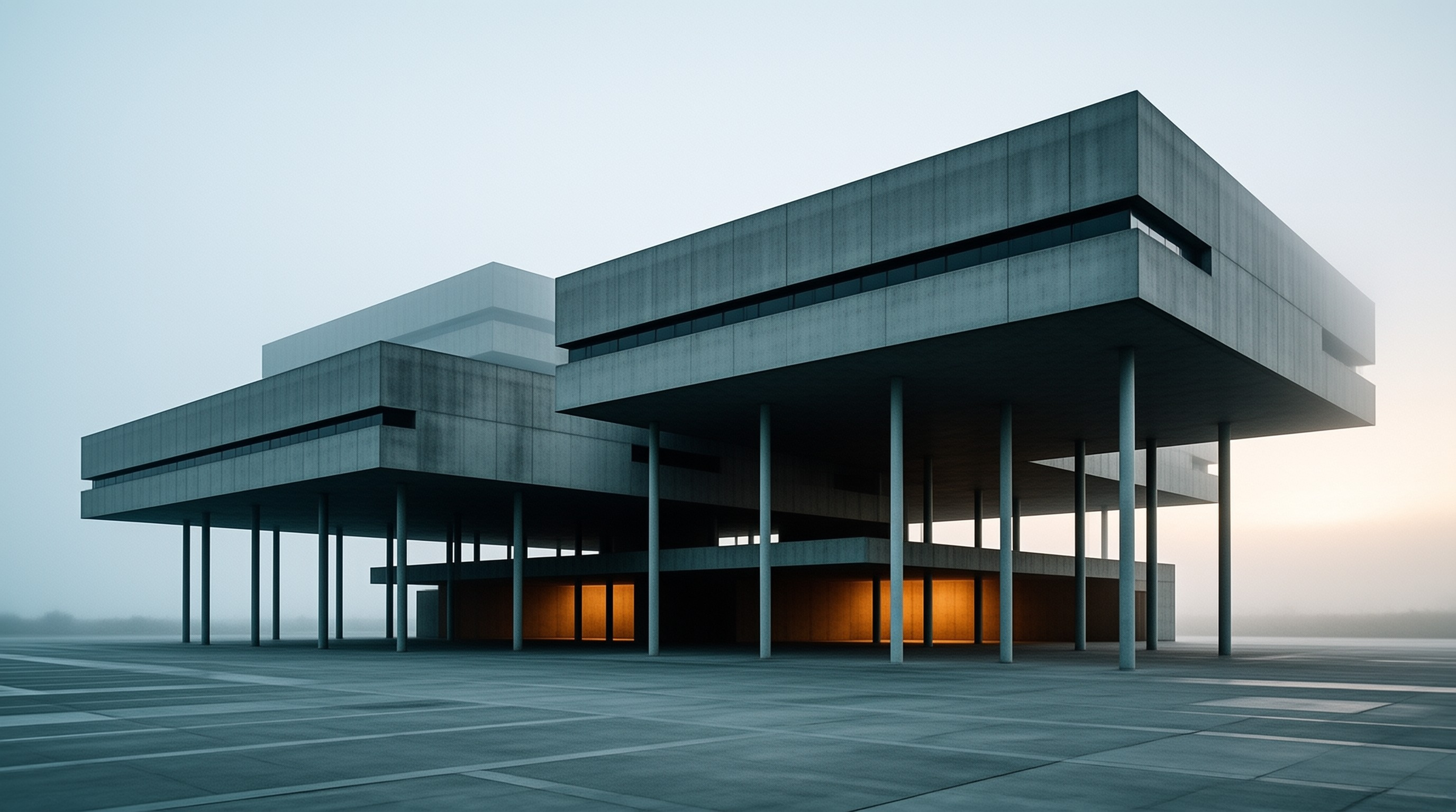 Modern Minimalist Building