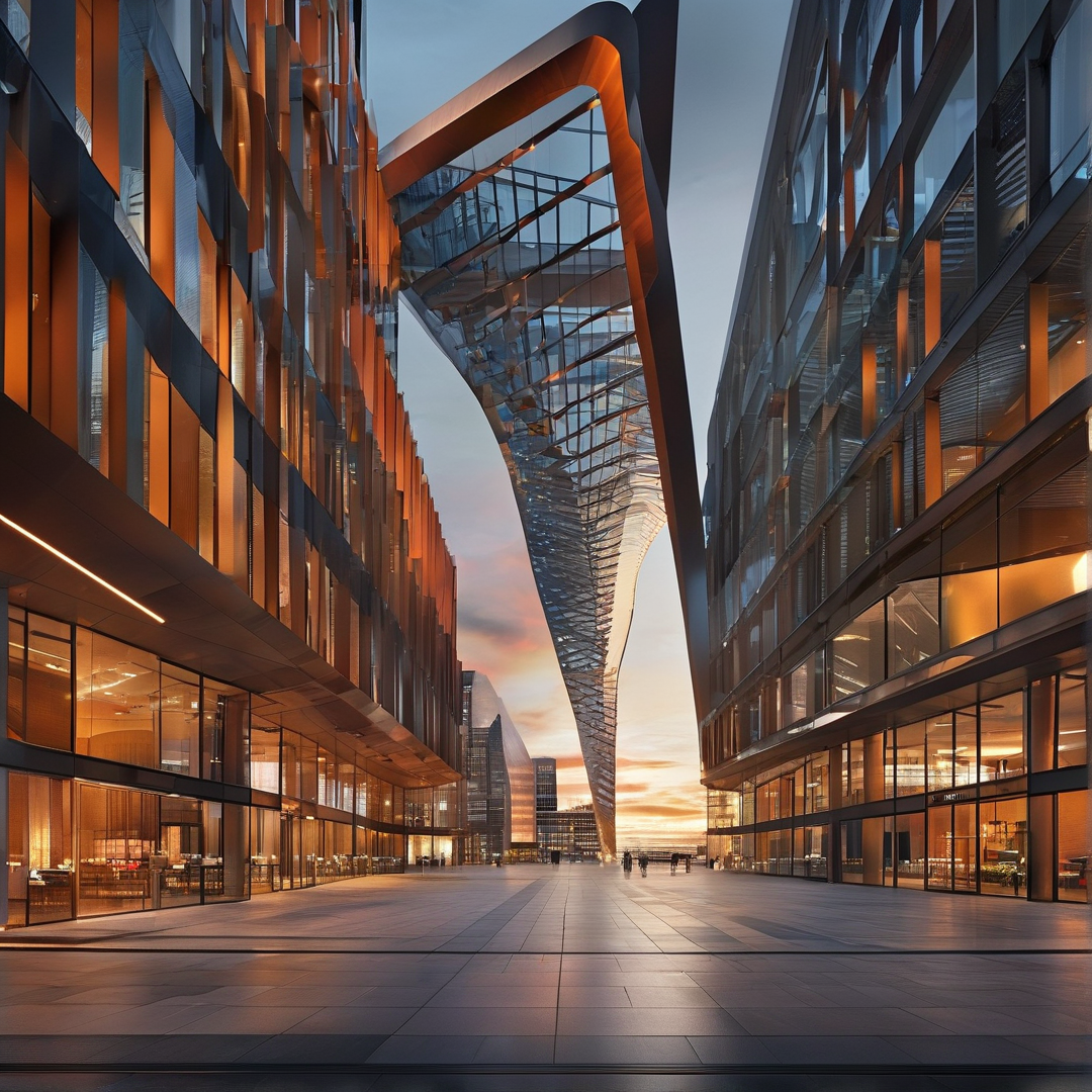 Futuristic City Architecture