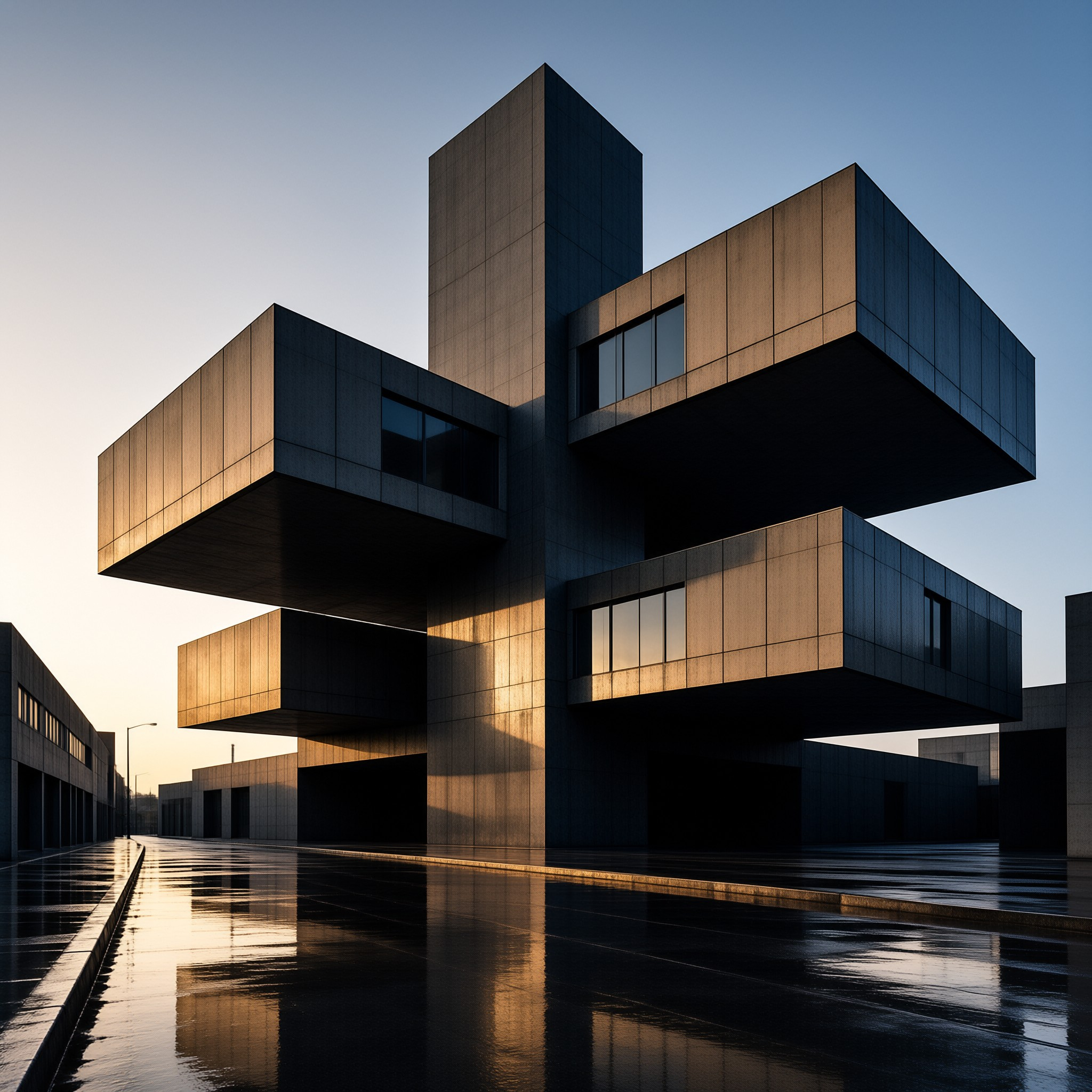 Modern Brutalist Architecture