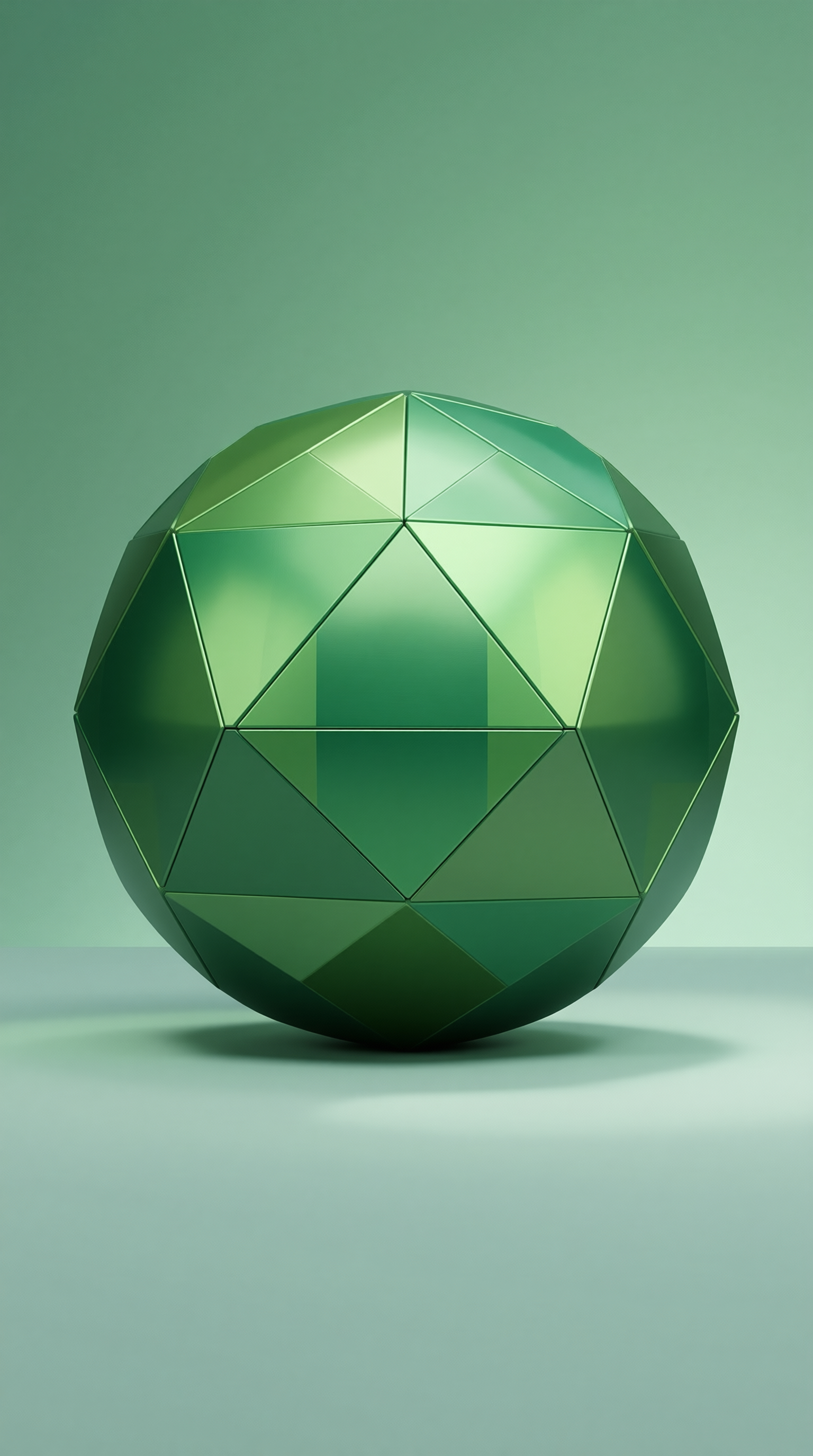 Green Geometric Sphere
