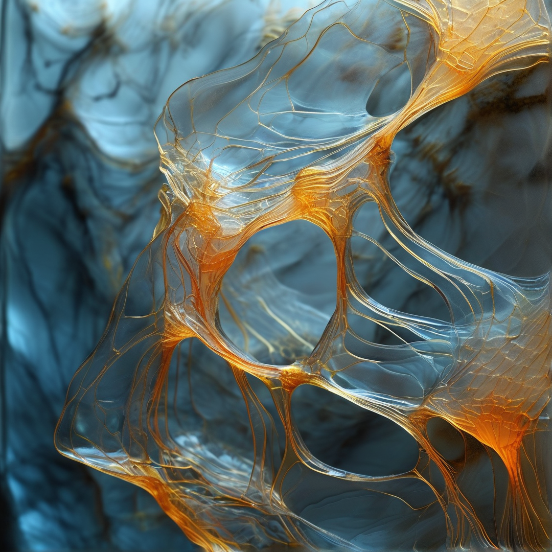 Abstract Amber Filaments
