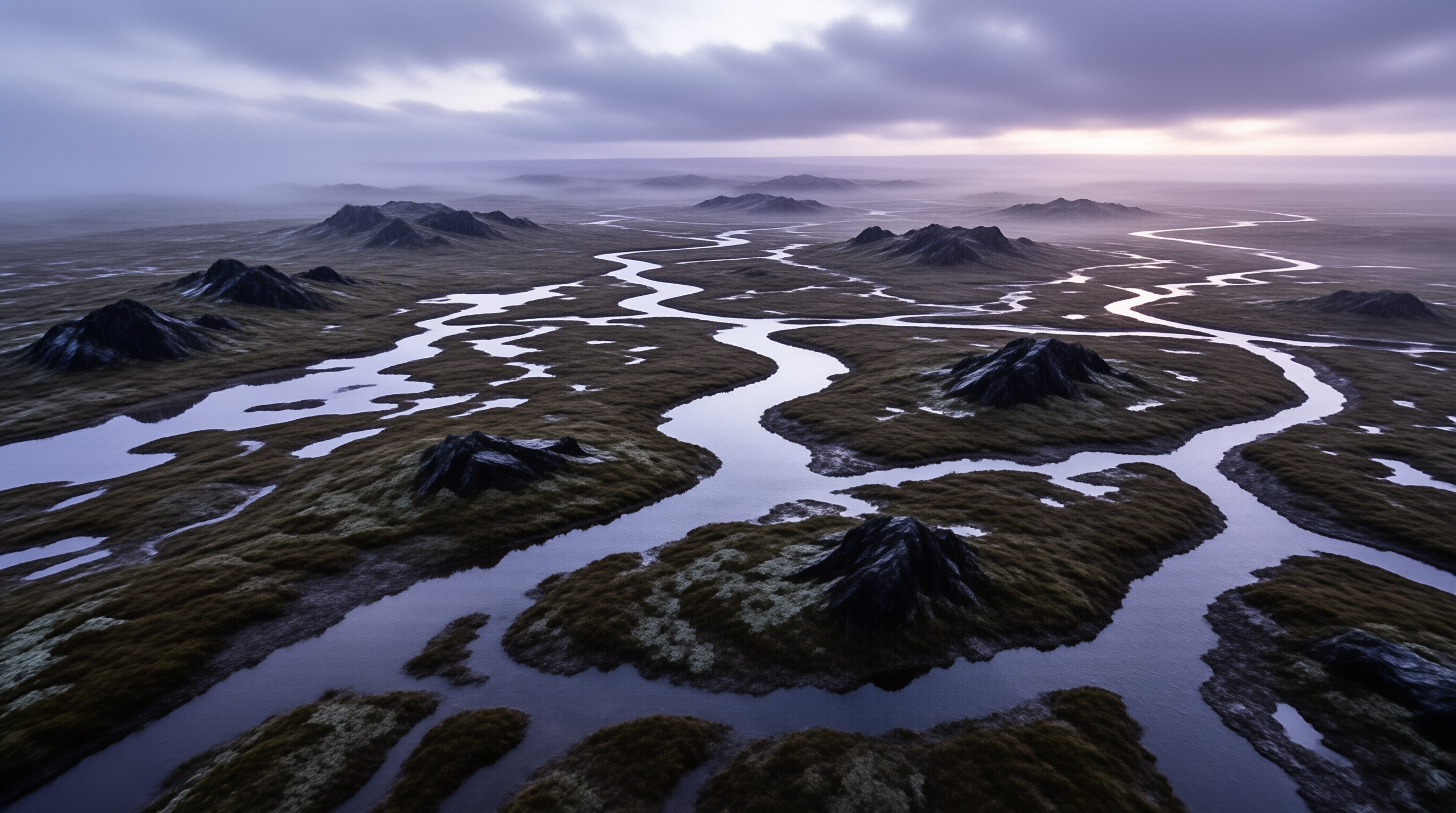 Misty River Delta