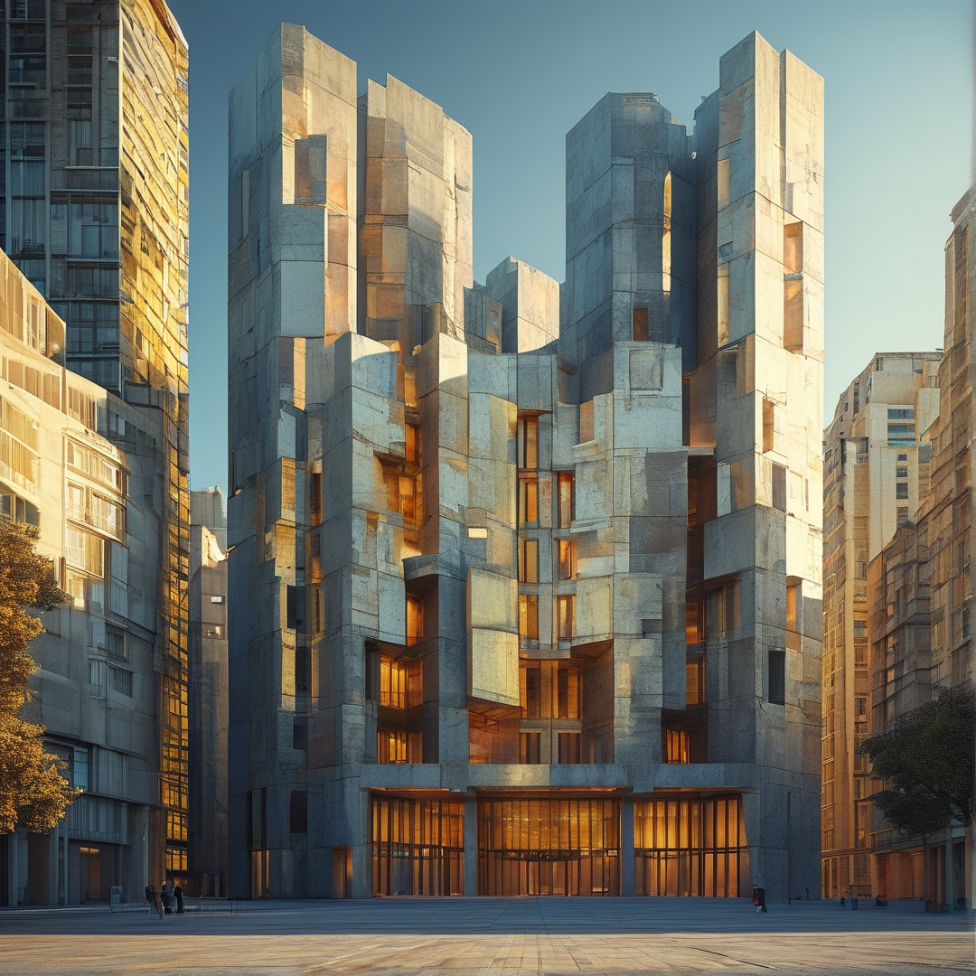Sunlit Modern Architecture