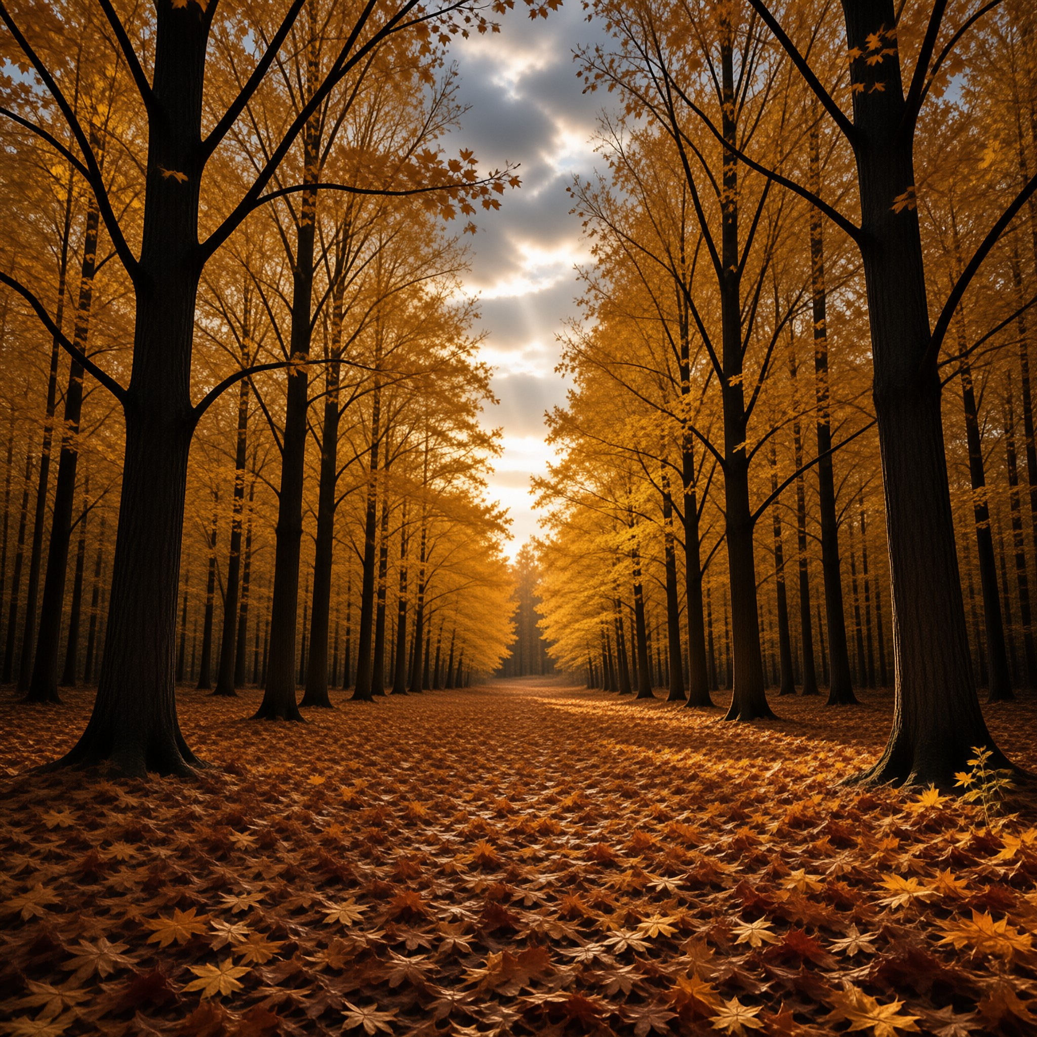 Autumn Forest Path
