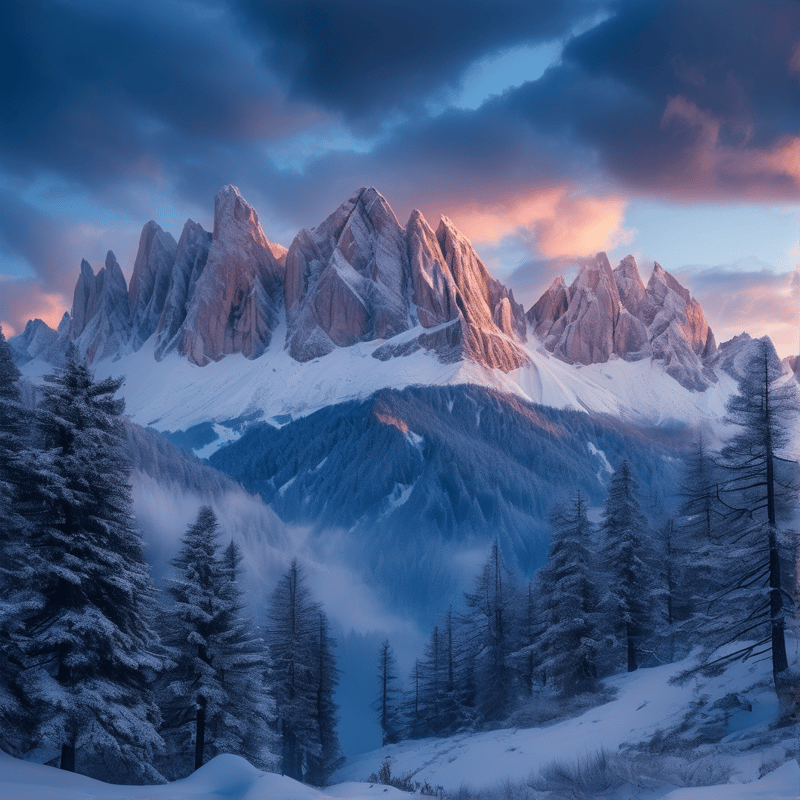 Majestic Alpine Sunrise
