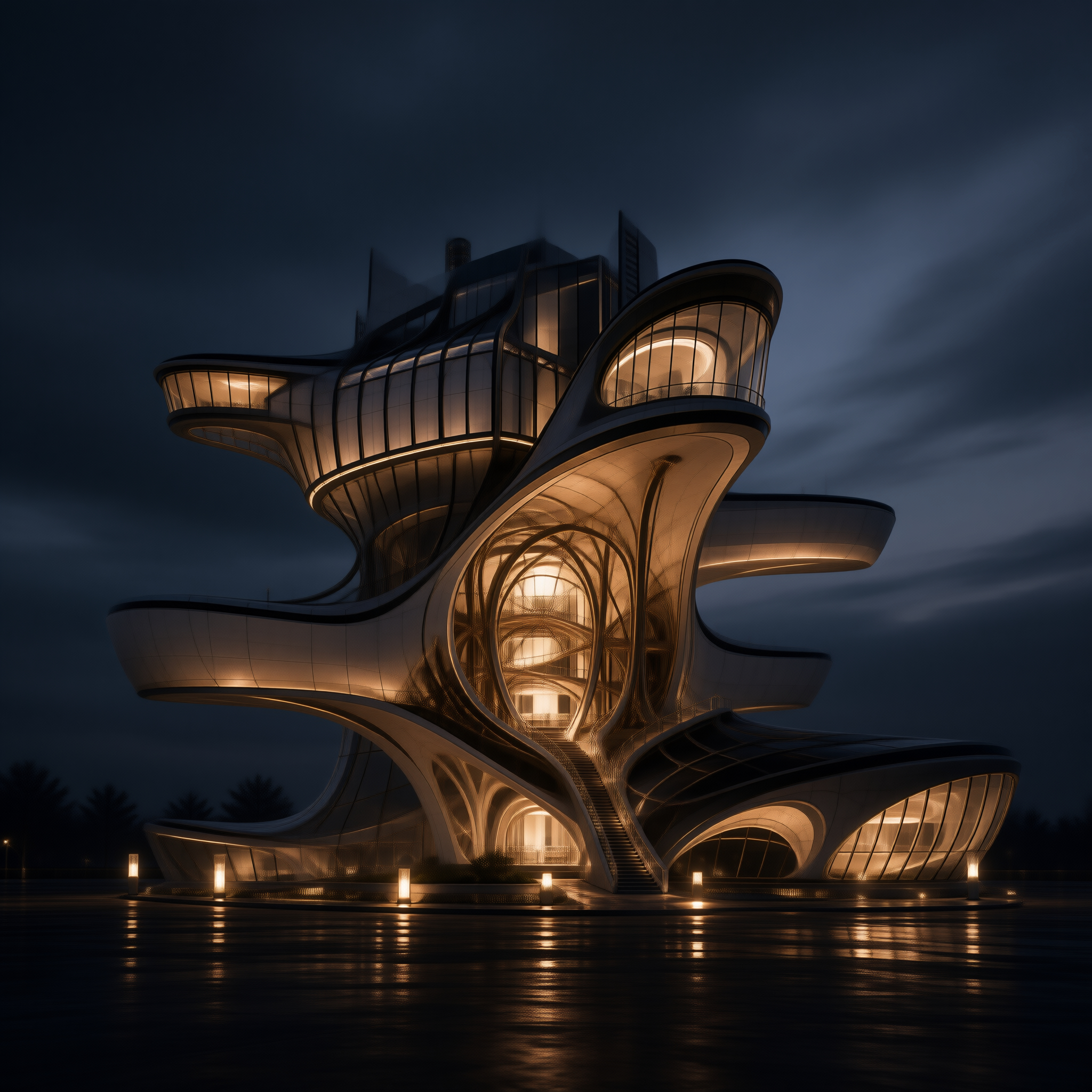 Futuristic Organic Architecture