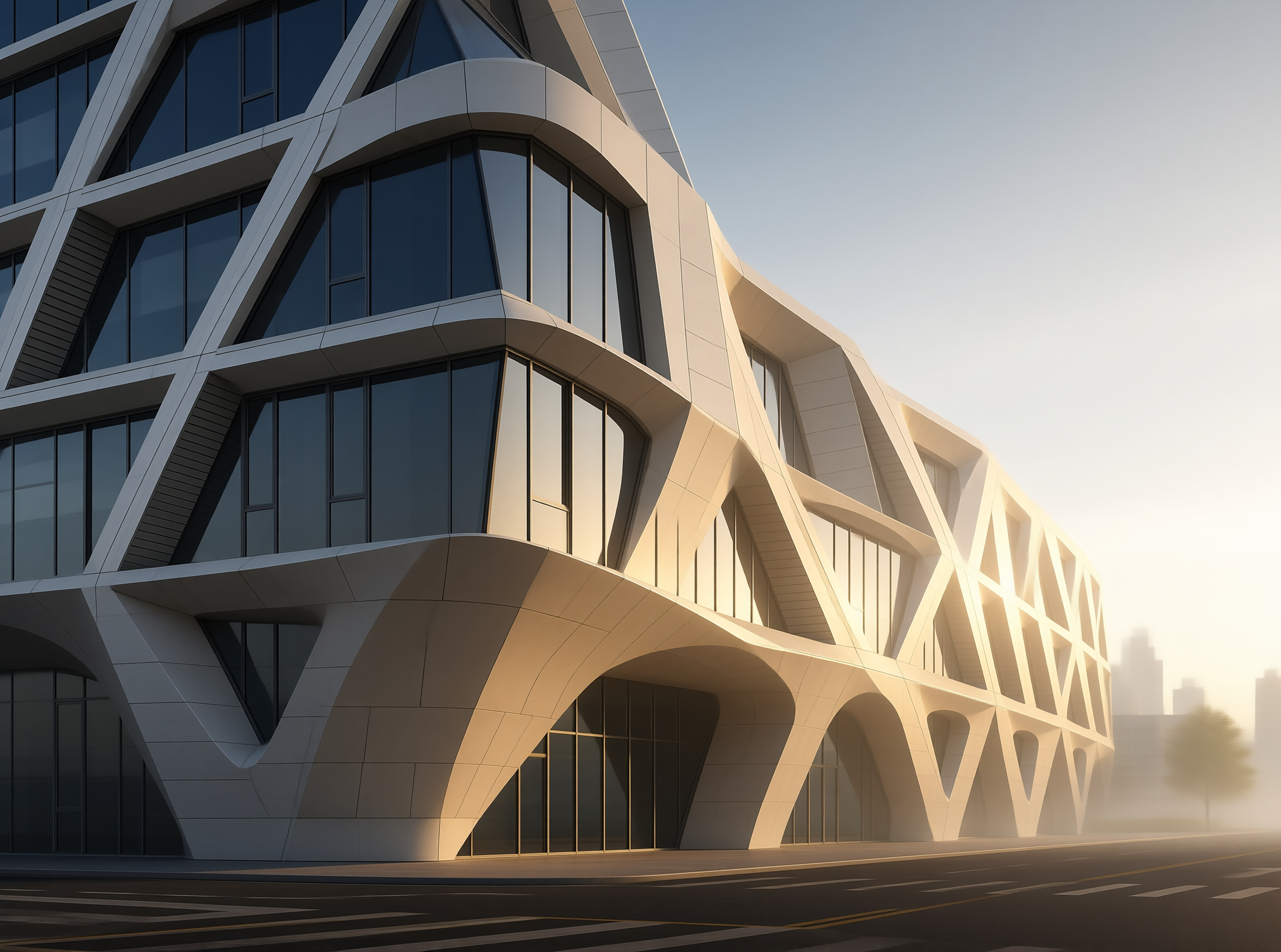 Parametric Lattice in Sunlight