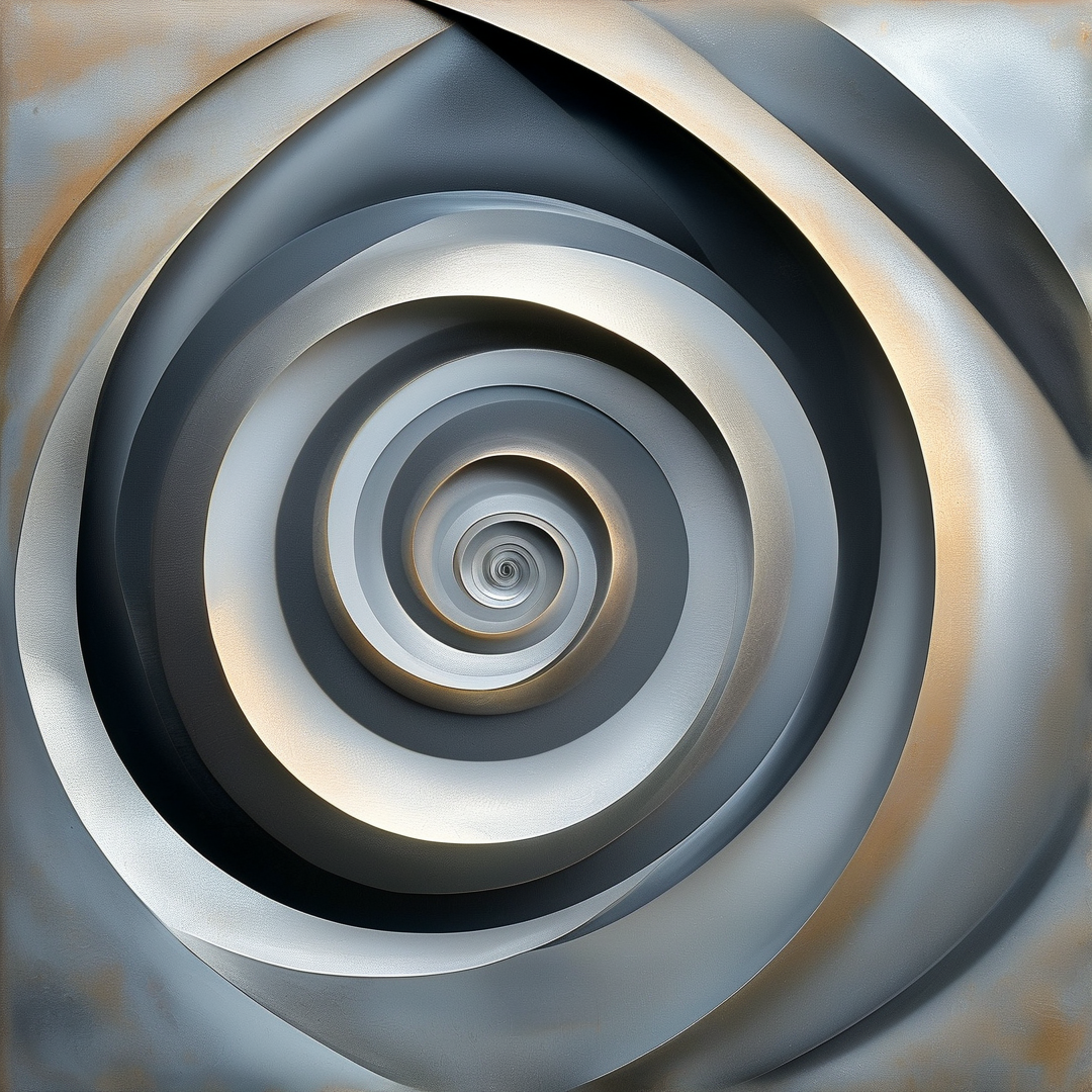 Metallic Spiral Vortex