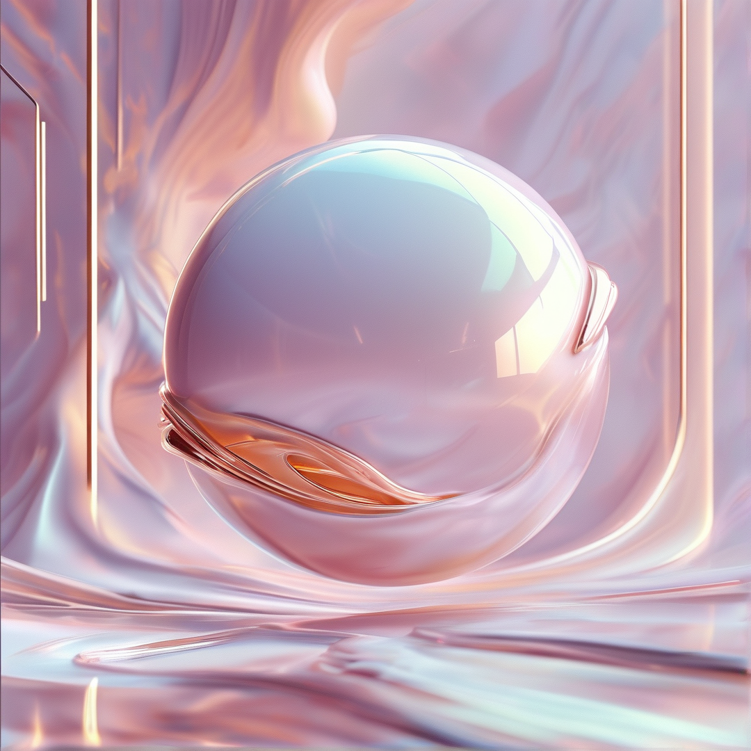 Iridescent Liquid Sphere