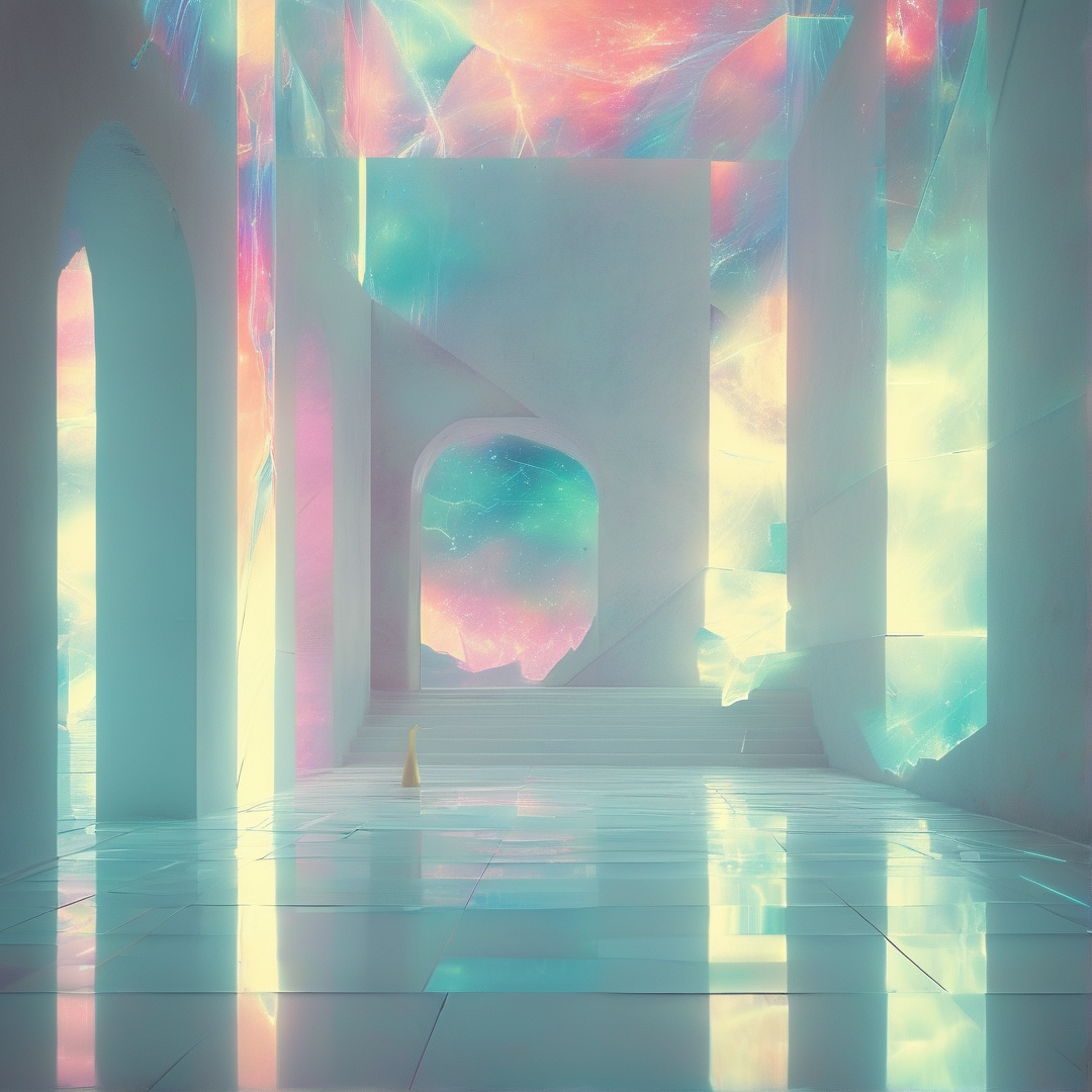 Iridescent Dreamlike Hall