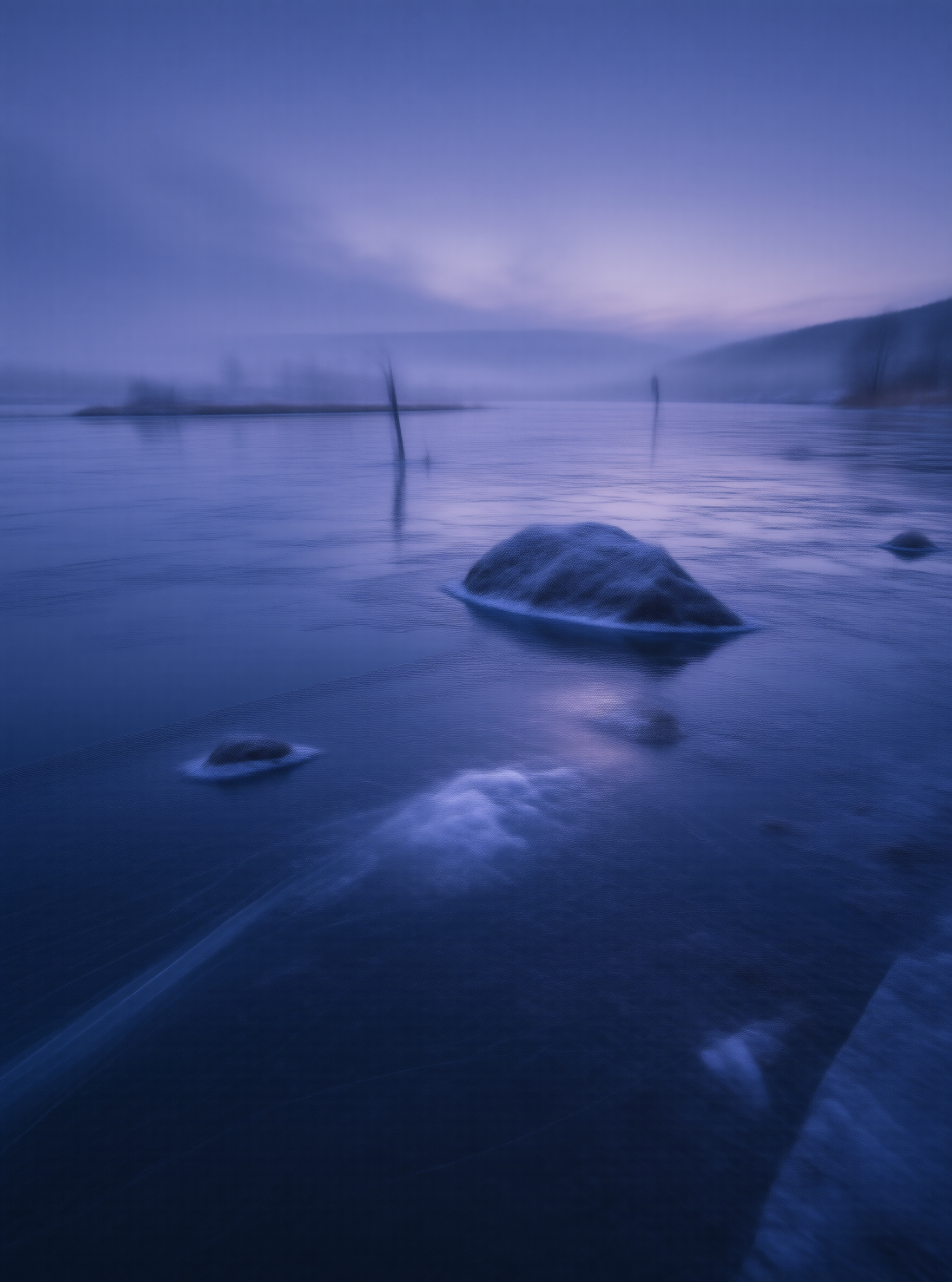Serene Blue Long Exposure