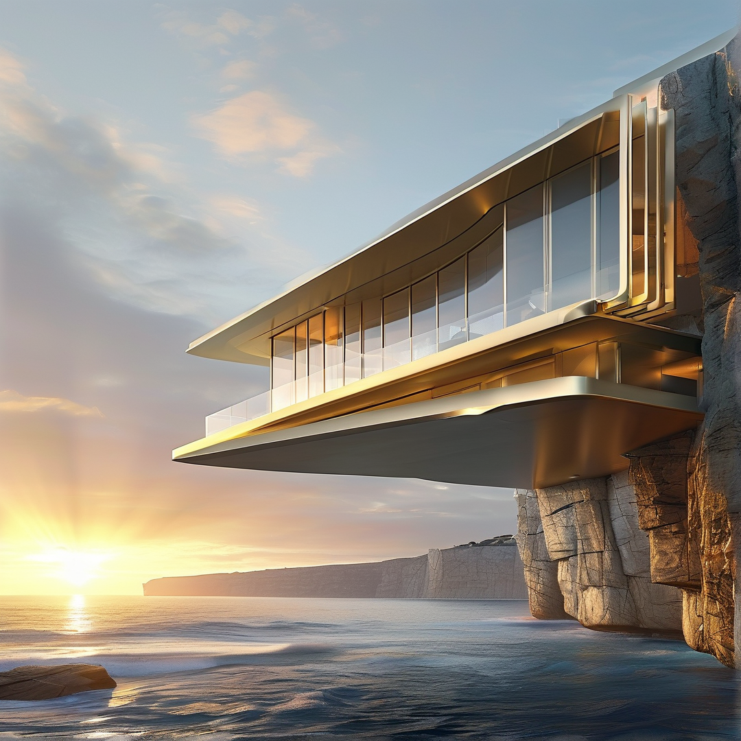 Suspended Cliffside Villa